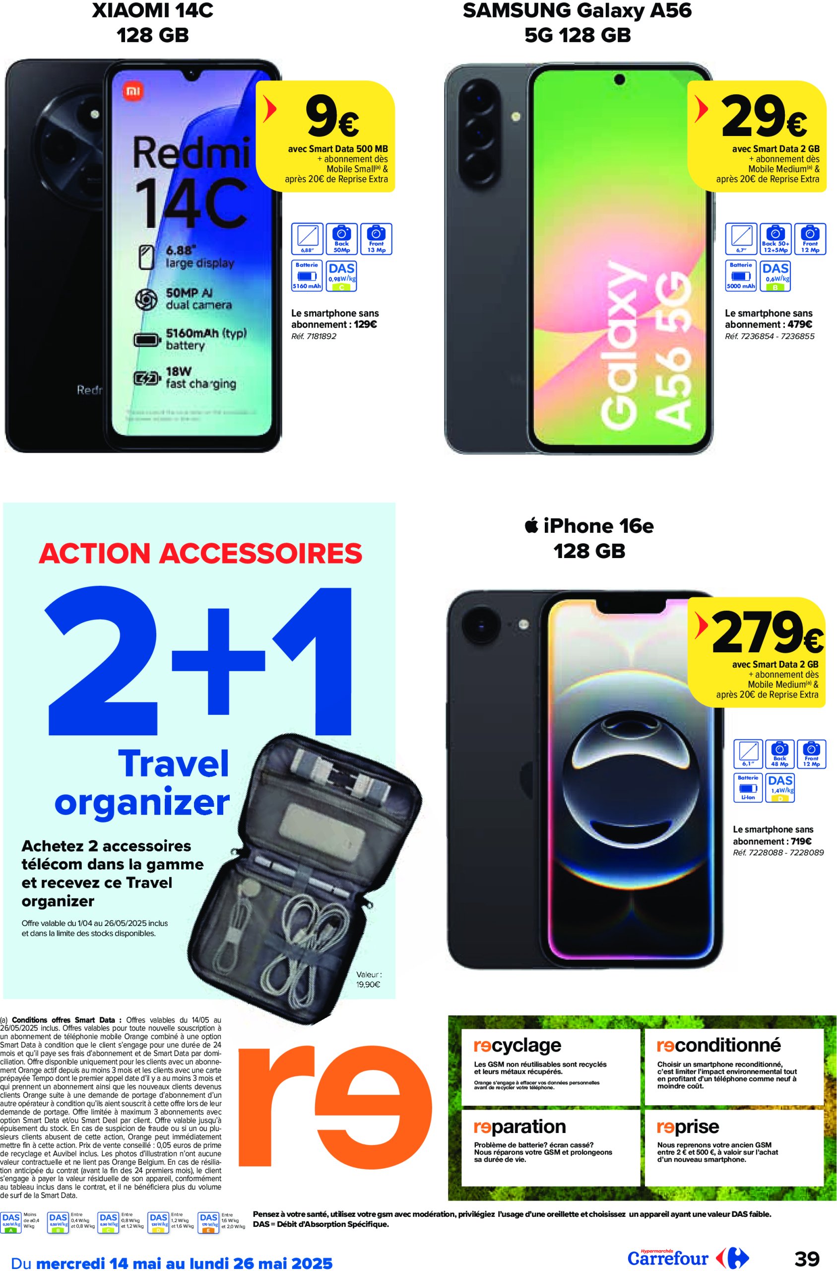 carrefour - Carrefour Hypermarchés folder geldig vanaf 14/05 - 26/05 - page: 39 carrefour - Carrefour Hypermarchés folder geldig vanaf 14/05 - 26/05 - page: 39