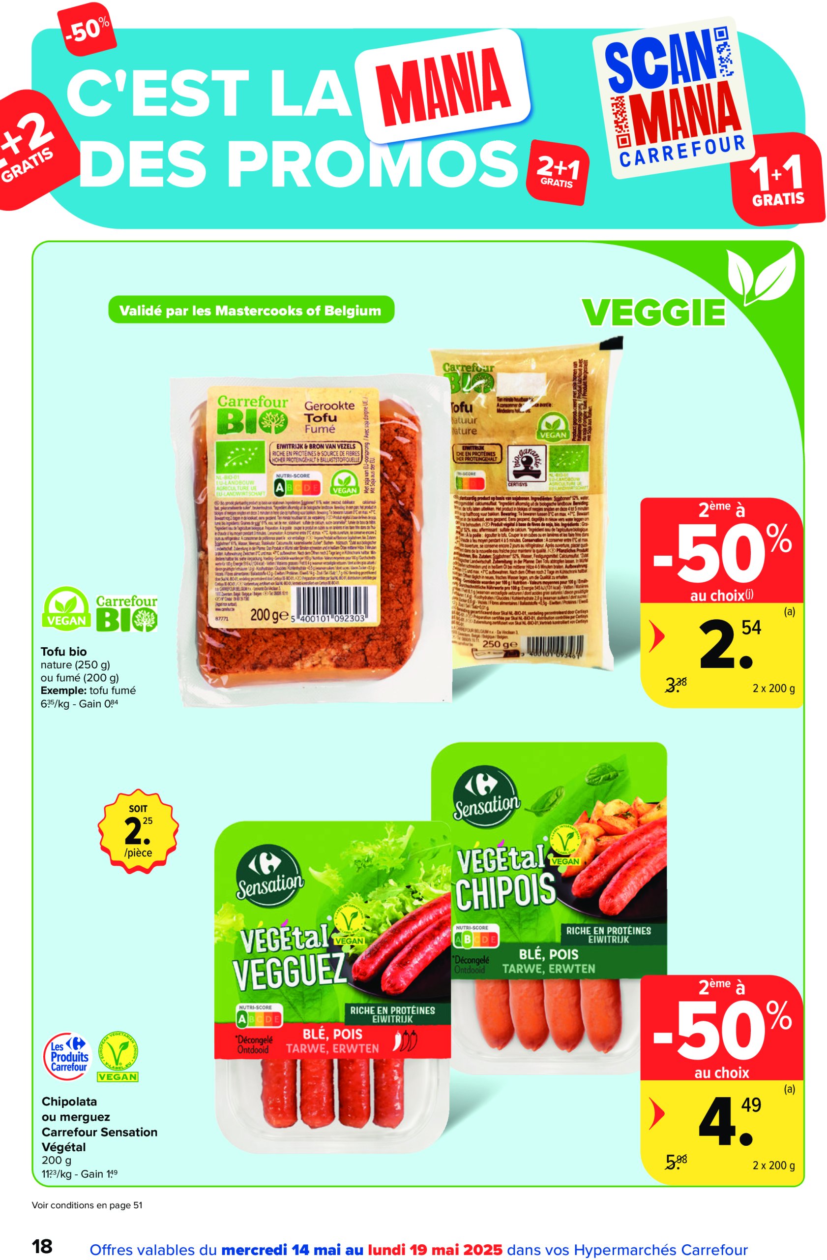 carrefour - Carrefour Hypermarchés folder geldig vanaf 14/05 - 26/05 - page: 18 carrefour - Carrefour Hypermarchés folder geldig vanaf 14/05 - 26/05 - page: 18