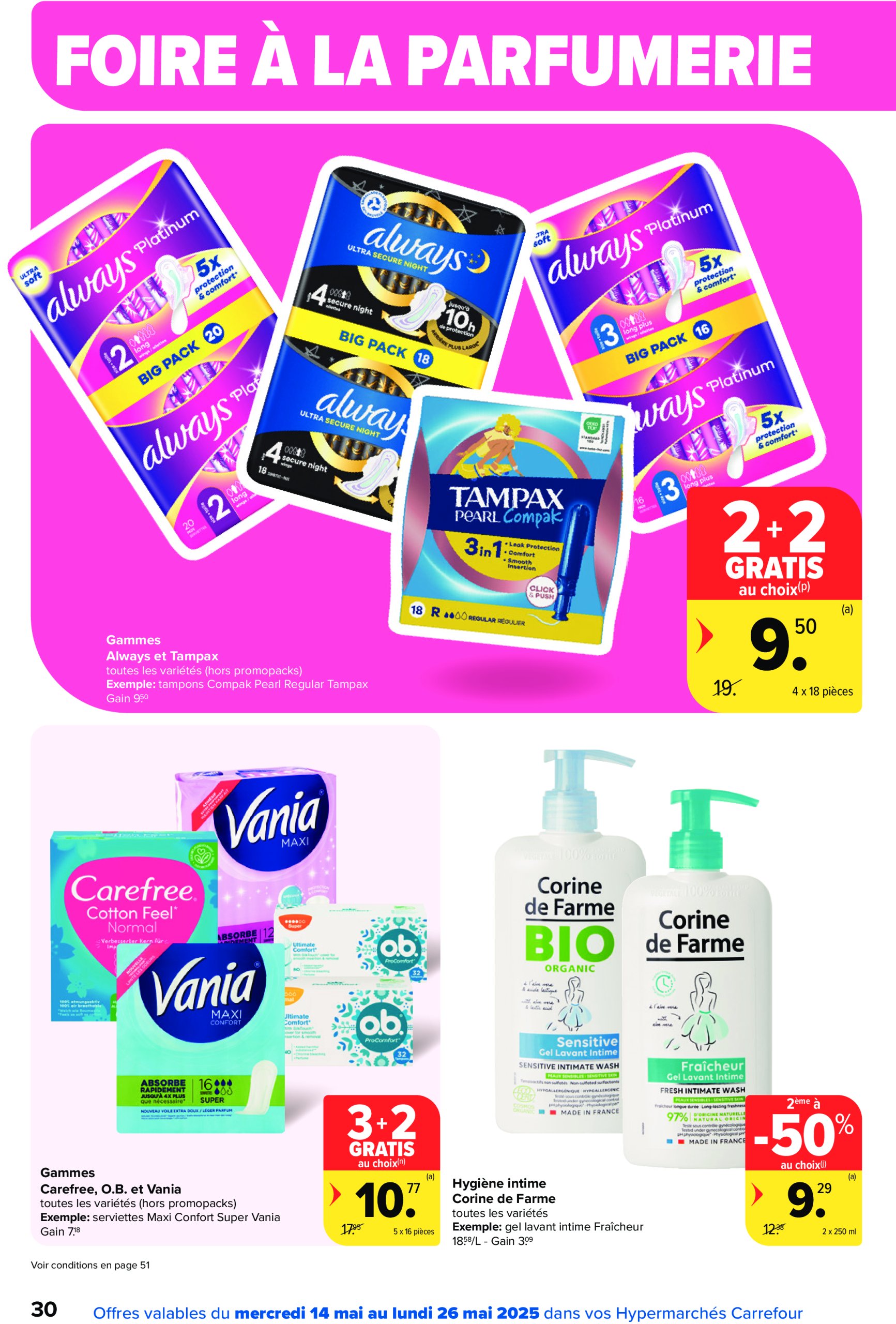 carrefour - Carrefour Hypermarchés folder geldig vanaf 14/05 - 26/05 - page: 30 carrefour - Carrefour Hypermarchés folder geldig vanaf 14/05 - 26/05 - page: 30