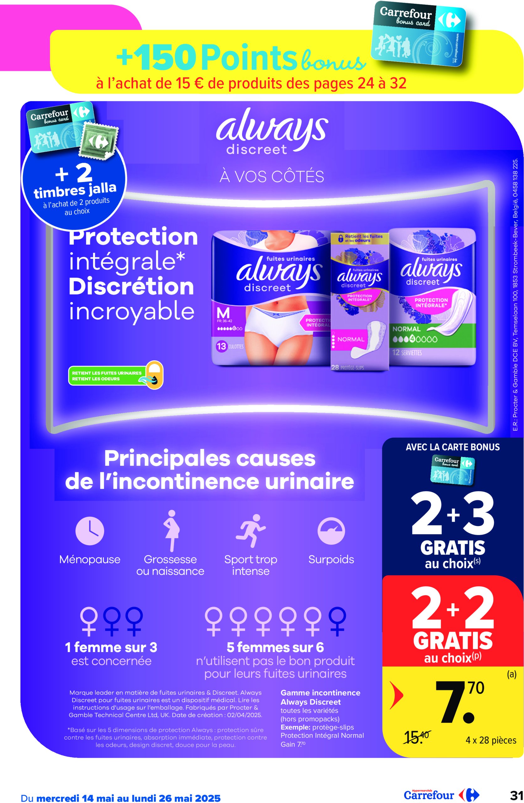 carrefour - Carrefour Hypermarchés folder geldig vanaf 14/05 - 26/05 - page: 31 carrefour - Carrefour Hypermarchés folder geldig vanaf 14/05 - 26/05 - page: 31