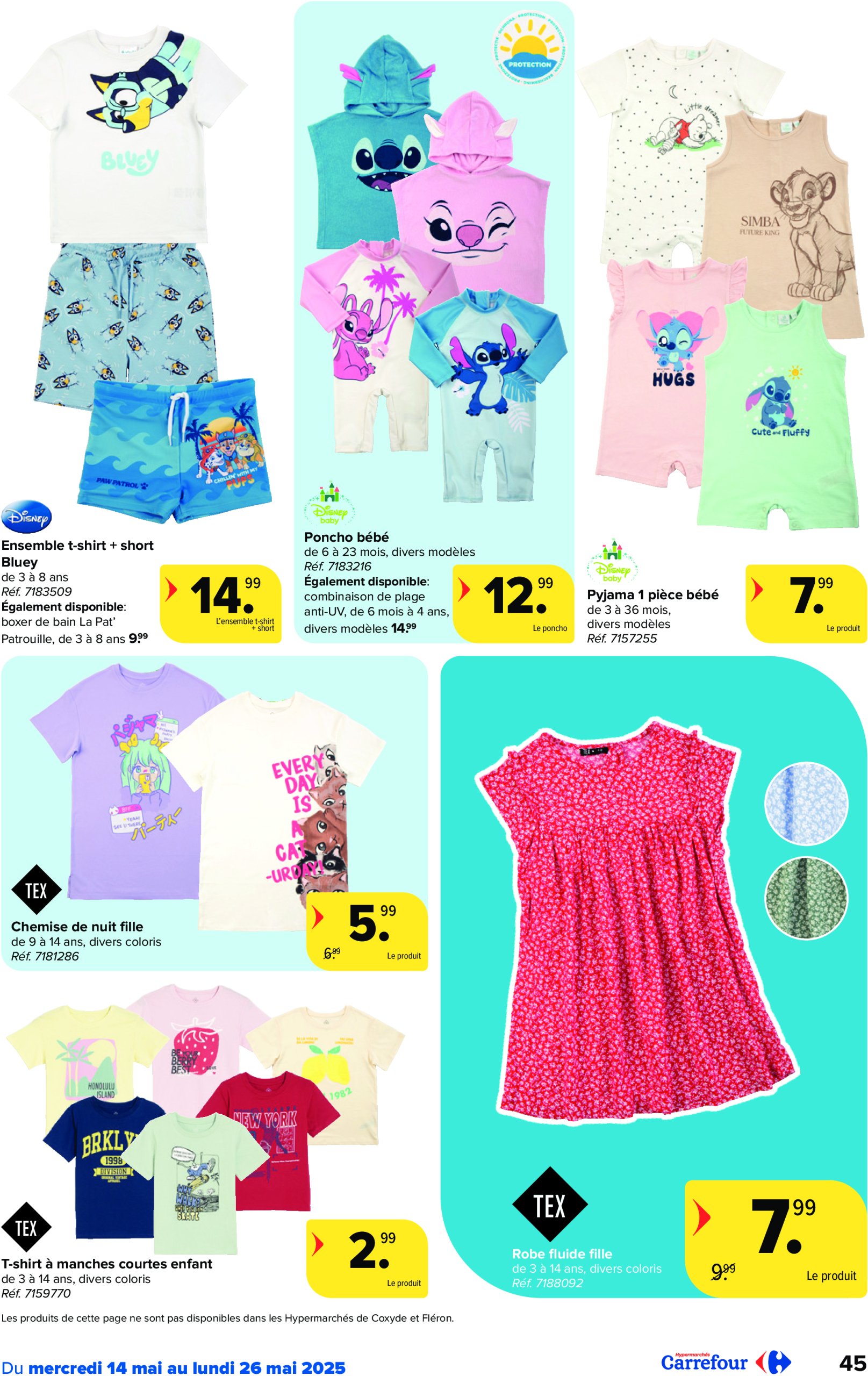 carrefour - Carrefour Hypermarchés folder geldig vanaf 14/05 - 26/05 - page: 45 carrefour - Carrefour Hypermarchés folder geldig vanaf 14/05 - 26/05 - page: 45