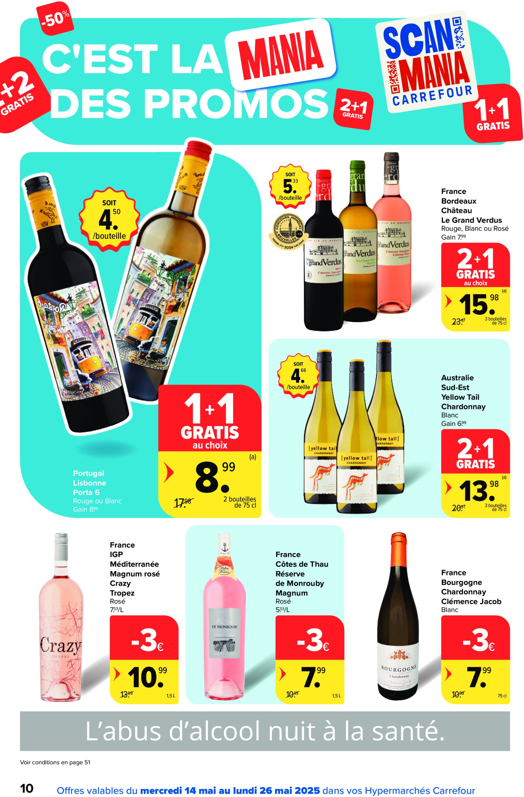 carrefour - Carrefour Hypermarchés folder geldig vanaf 14/05 - 26/05 - page: 10 carrefour - Carrefour Hypermarchés folder geldig vanaf 14/05 - 26/05 - page: 10