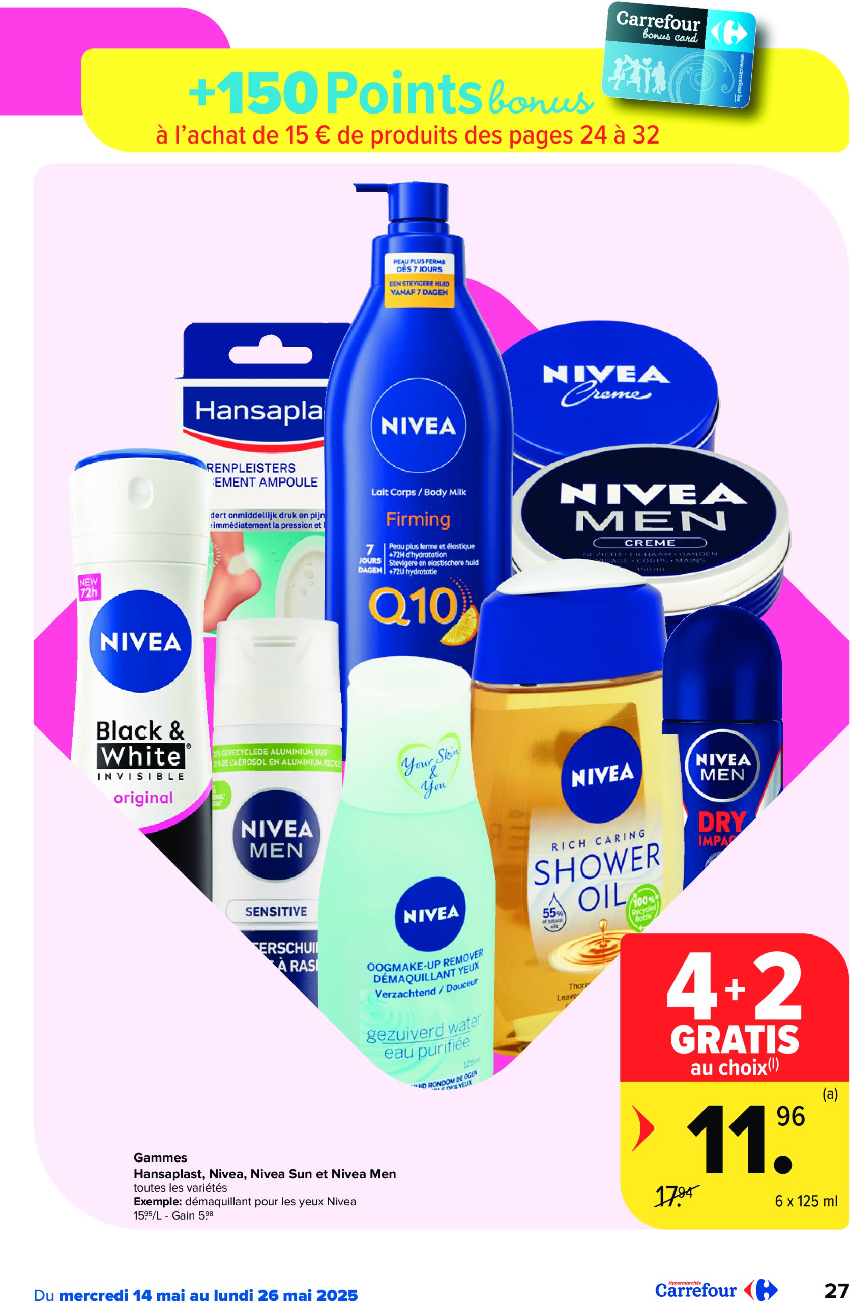 carrefour - Carrefour Hypermarchés folder geldig vanaf 14/05 - 26/05 - page: 27 carrefour - Carrefour Hypermarchés folder geldig vanaf 14/05 - 26/05 - page: 27