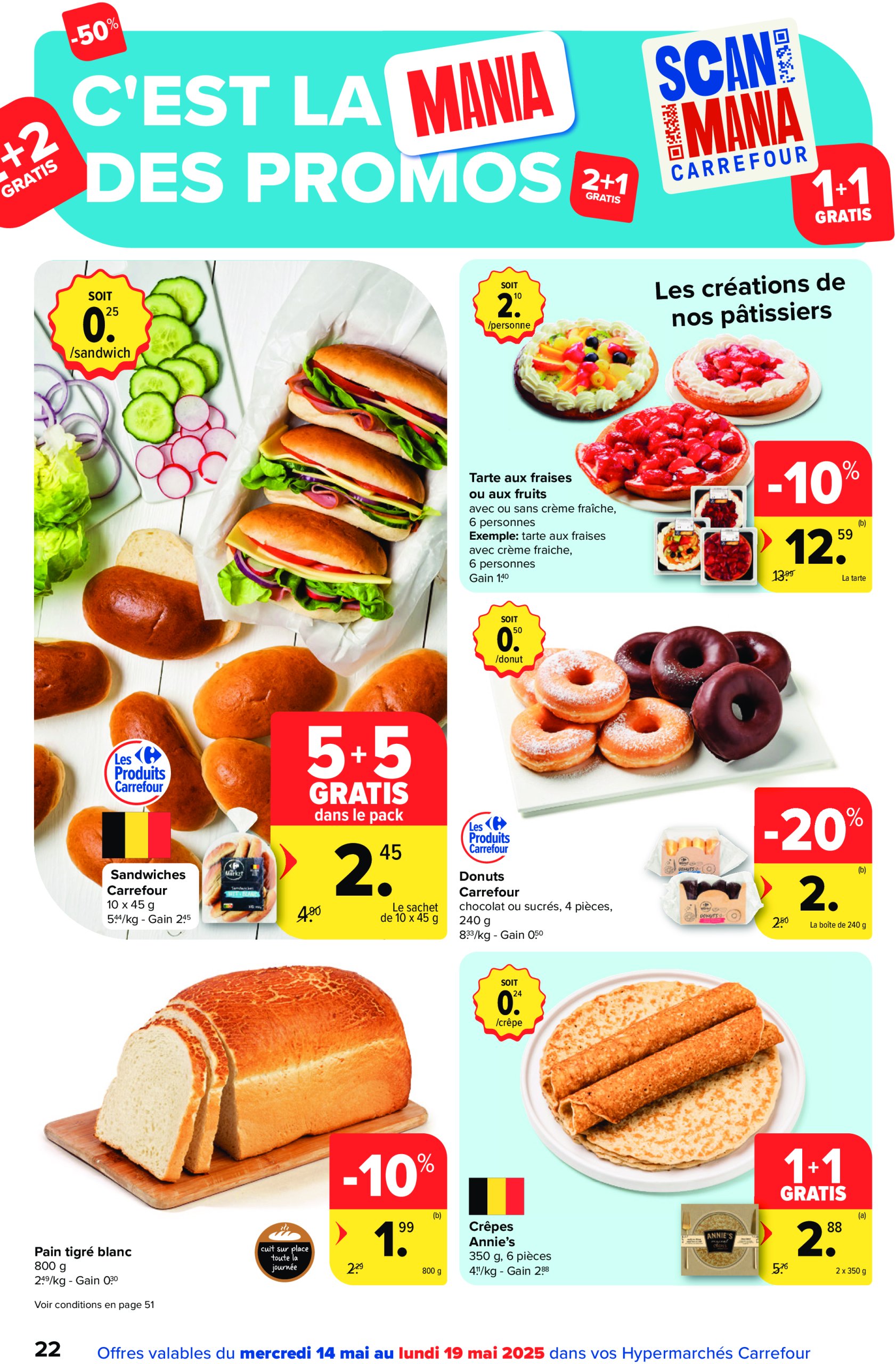 carrefour - Carrefour Hypermarchés folder geldig vanaf 14/05 - 26/05 - page: 22 carrefour - Carrefour Hypermarchés folder geldig vanaf 14/05 - 26/05 - page: 22
