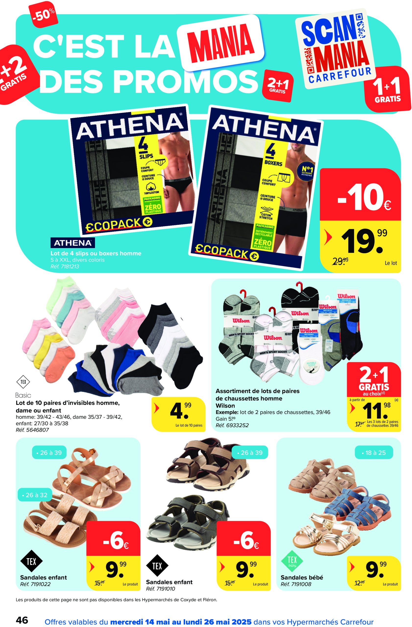 carrefour - Carrefour Hypermarchés folder geldig vanaf 14/05 - 26/05 - page: 46 carrefour - Carrefour Hypermarchés folder geldig vanaf 14/05 - 26/05 - page: 46