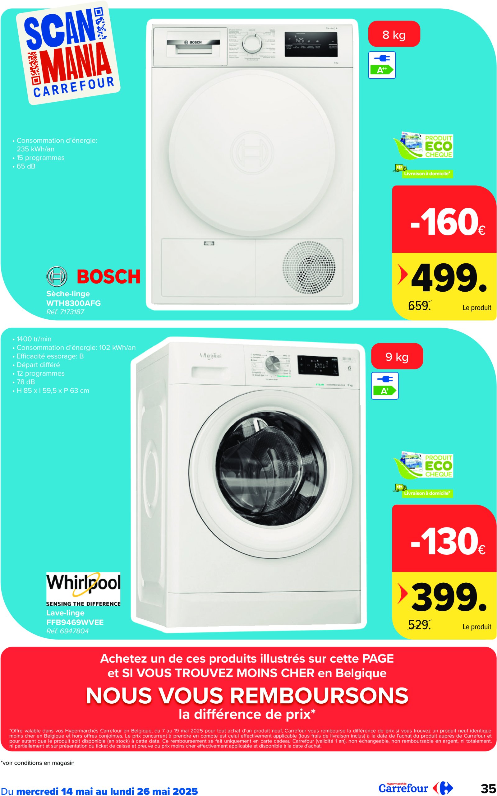 carrefour - Carrefour Hypermarchés folder geldig vanaf 14/05 - 26/05 - page: 35 carrefour - Carrefour Hypermarchés folder geldig vanaf 14/05 - 26/05 - page: 35