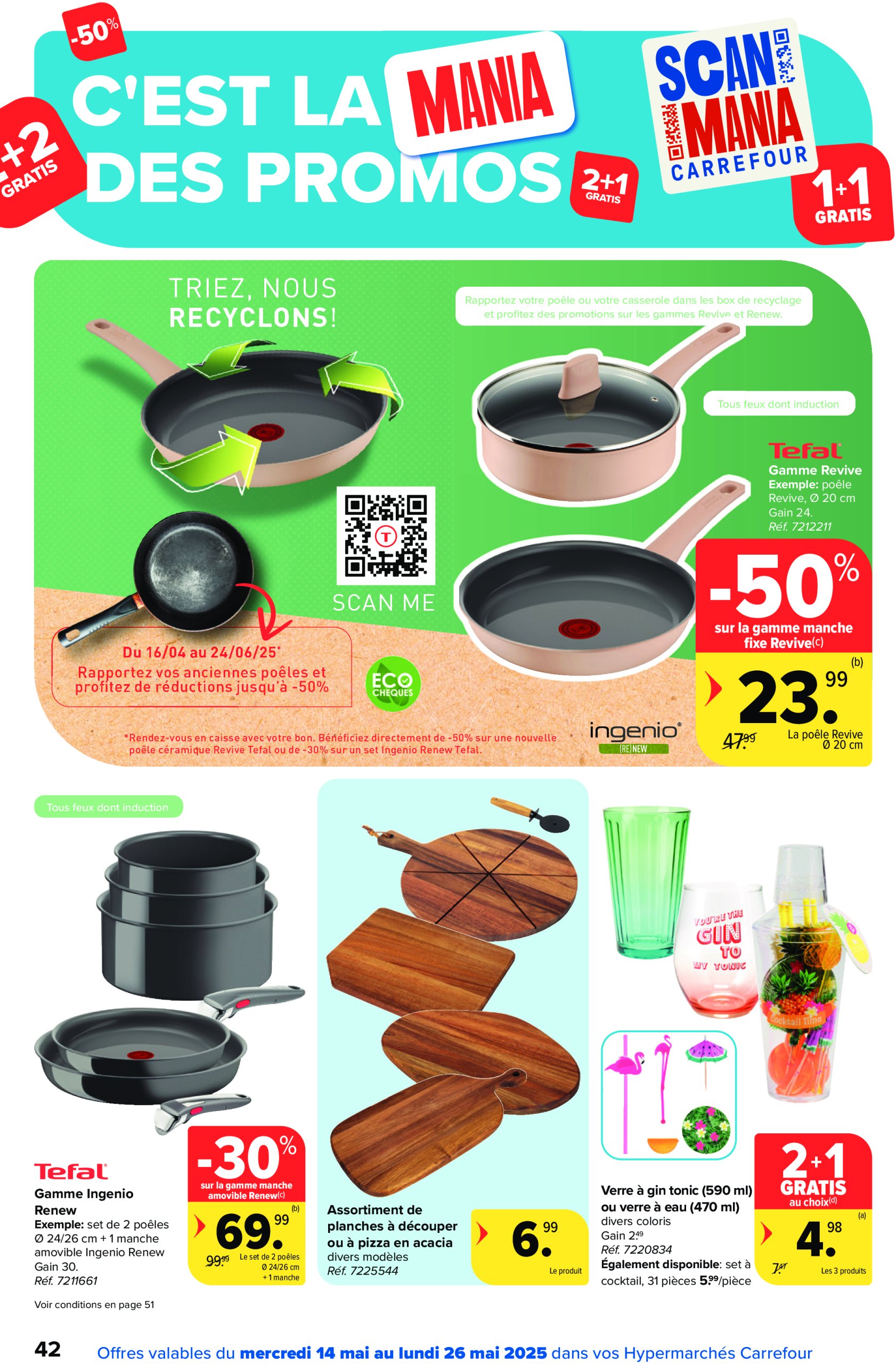 carrefour - Carrefour Hypermarchés folder geldig vanaf 14/05 - 26/05 - page: 42 carrefour - Carrefour Hypermarchés folder geldig vanaf 14/05 - 26/05 - page: 42