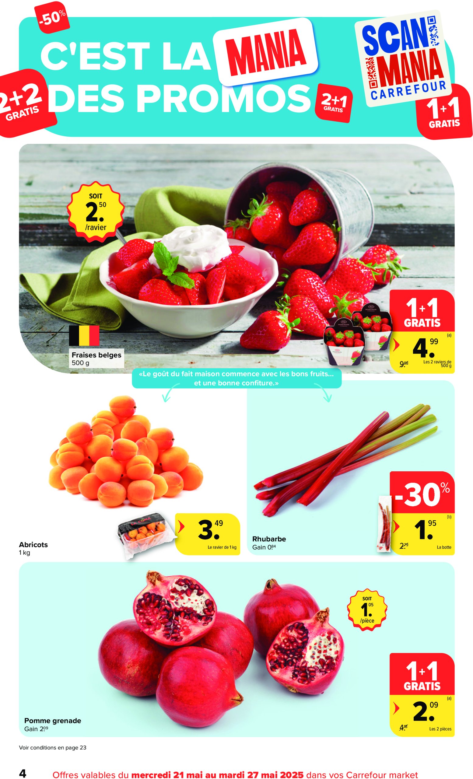 carrefour - Carrefour Market folder geldig vanaf 21/05 - 27/05 - page: 4