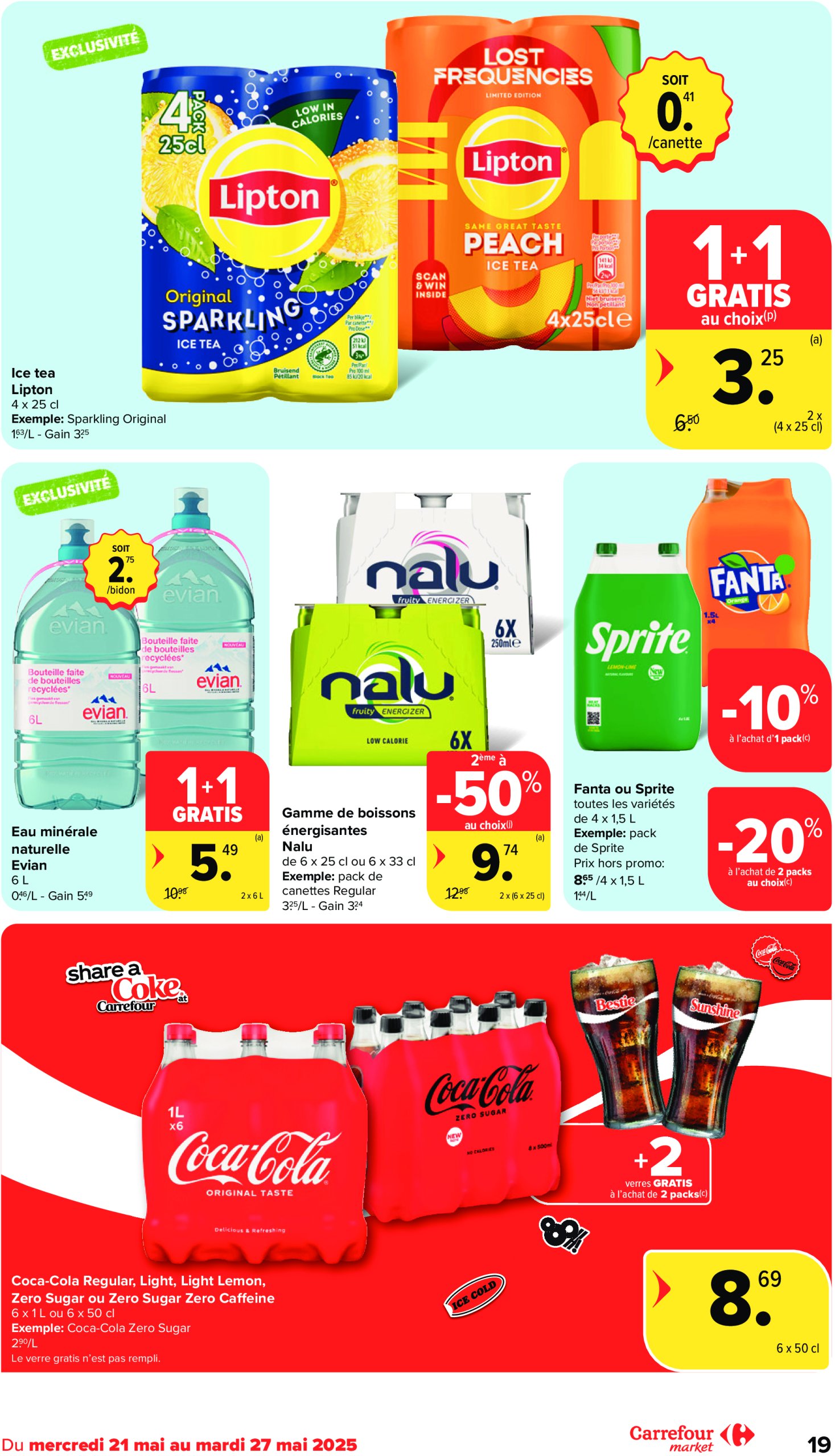 carrefour - Carrefour Market folder geldig vanaf 21/05 - 27/05 - page: 19