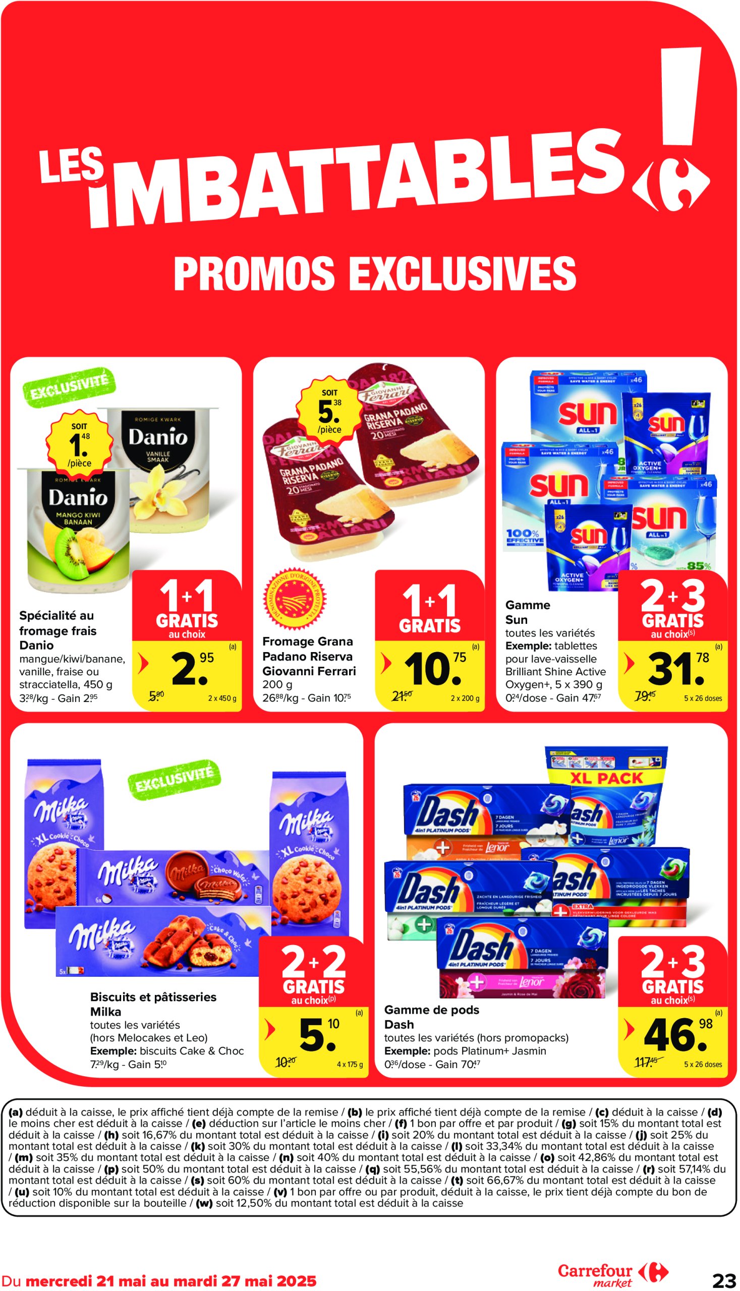 carrefour - Carrefour Market folder geldig vanaf 21/05 - 27/05 - page: 23