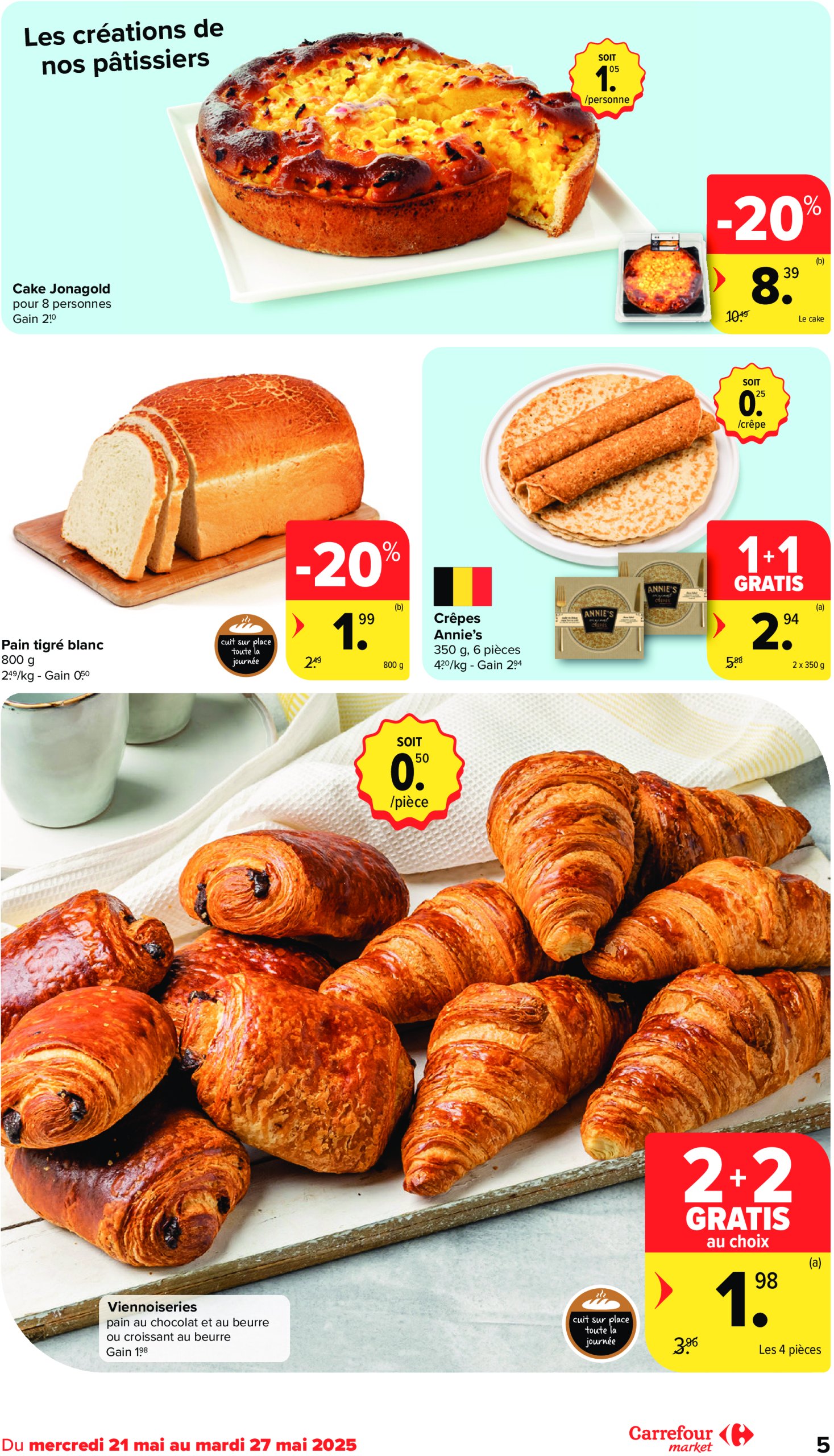 carrefour - Carrefour Market folder geldig vanaf 21/05 - 27/05 - page: 5