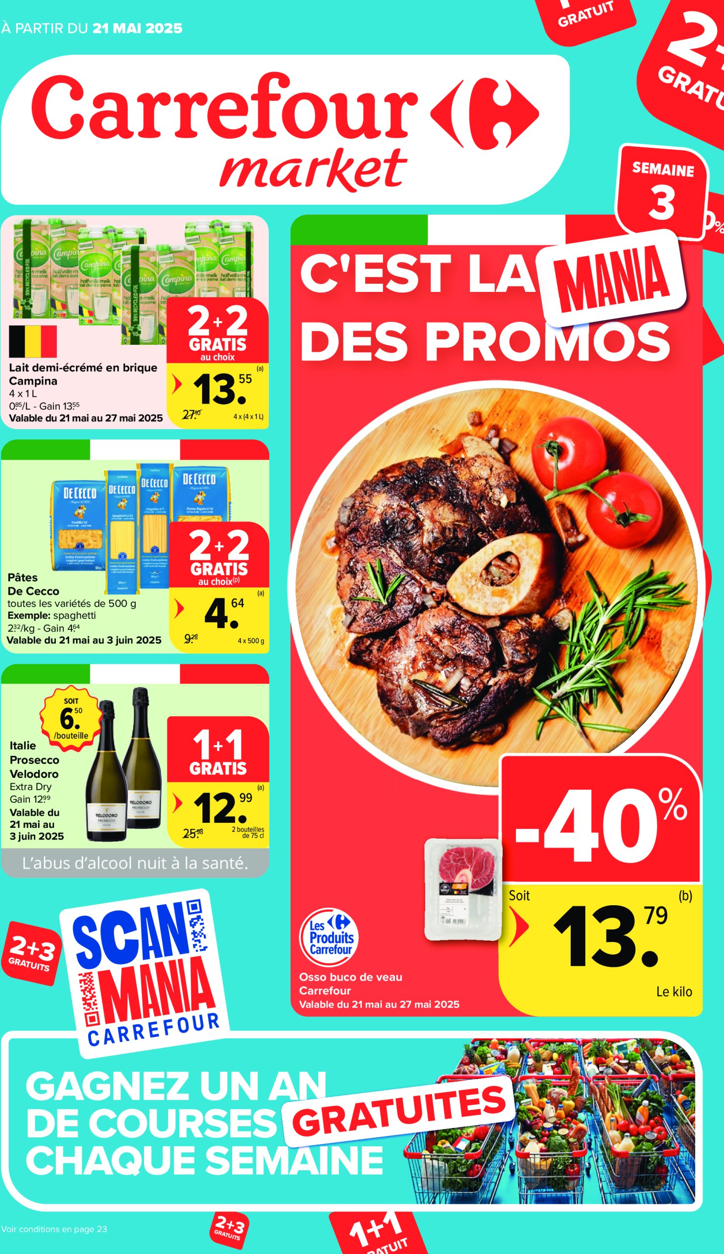 carrefour - Carrefour Market folder geldig vanaf 21/05 - 27/05