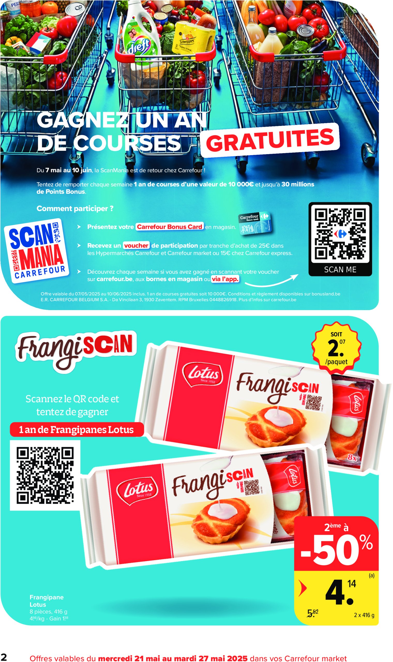carrefour - Carrefour Market folder geldig vanaf 21/05 - 27/05 - page: 2