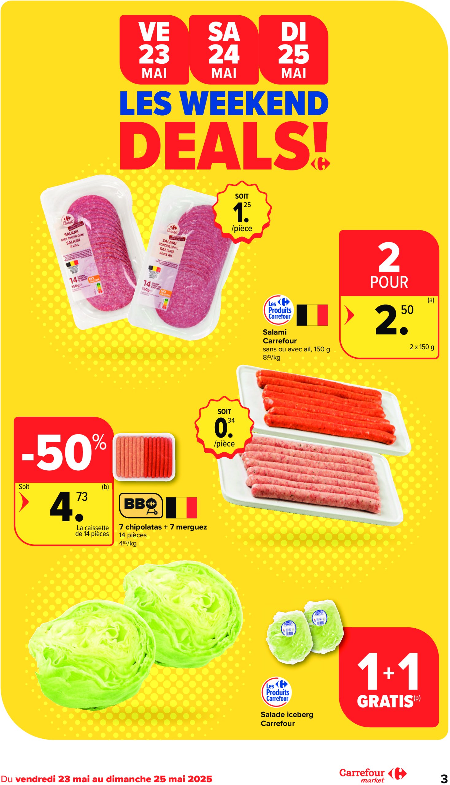 carrefour - Carrefour Market folder geldig vanaf 21/05 - 27/05 - page: 3