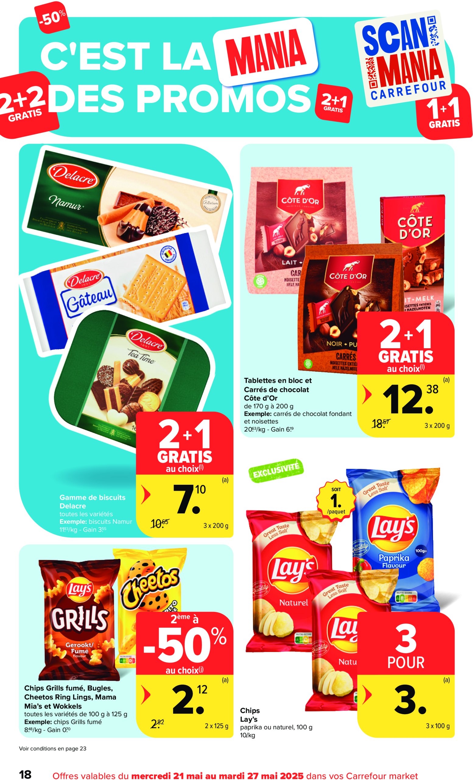 carrefour - Carrefour Market folder geldig vanaf 21/05 - 27/05 - page: 18