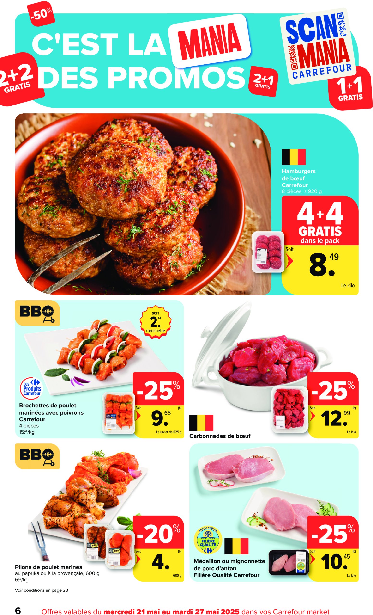carrefour - Carrefour Market folder geldig vanaf 21/05 - 27/05 - page: 6