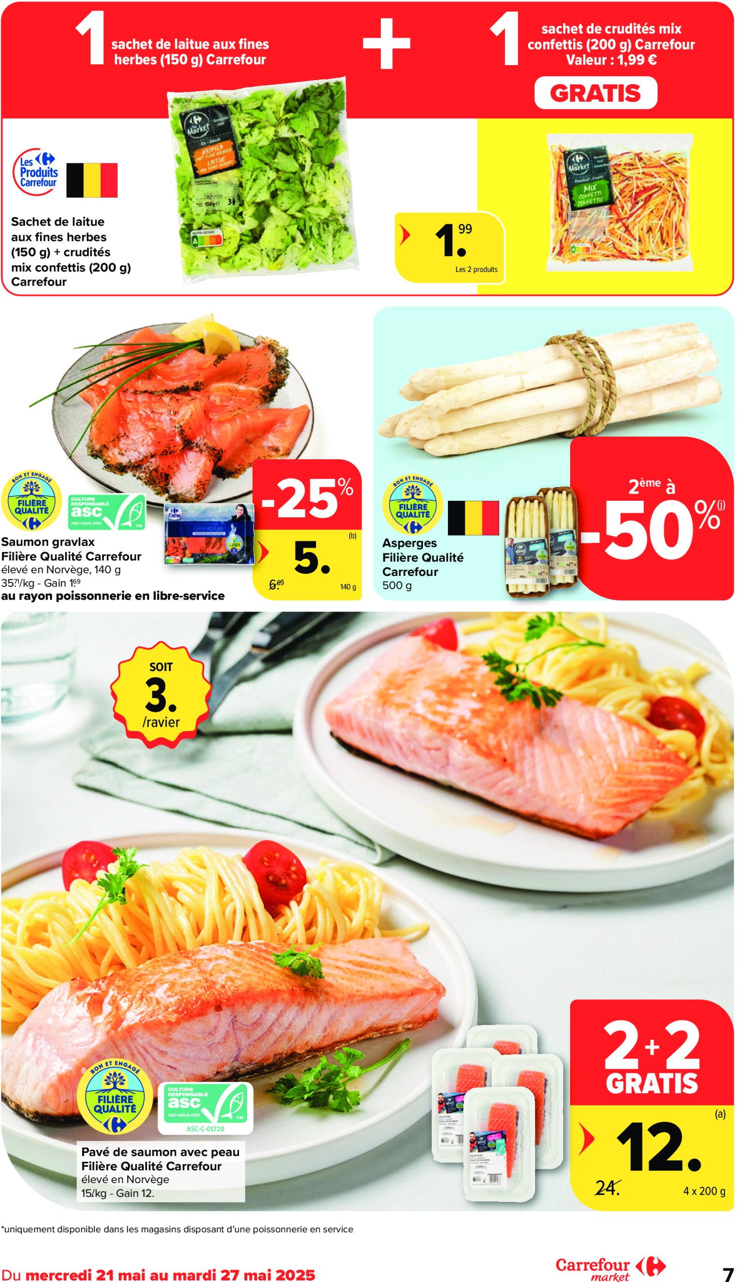 carrefour - Carrefour Market folder geldig vanaf 21/05 - 27/05 - page: 7