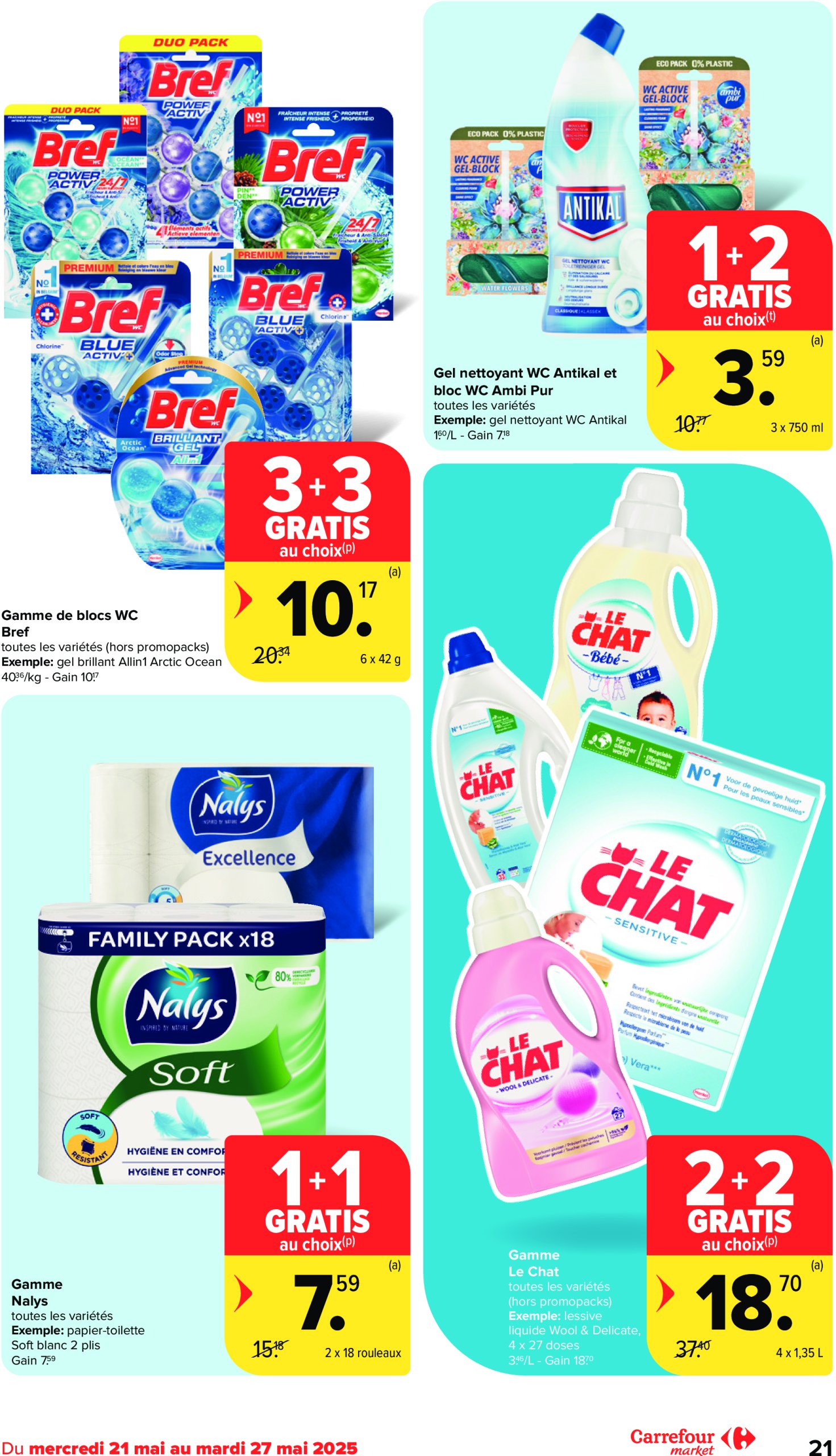 carrefour - Carrefour Market folder geldig vanaf 21/05 - 27/05 - page: 21