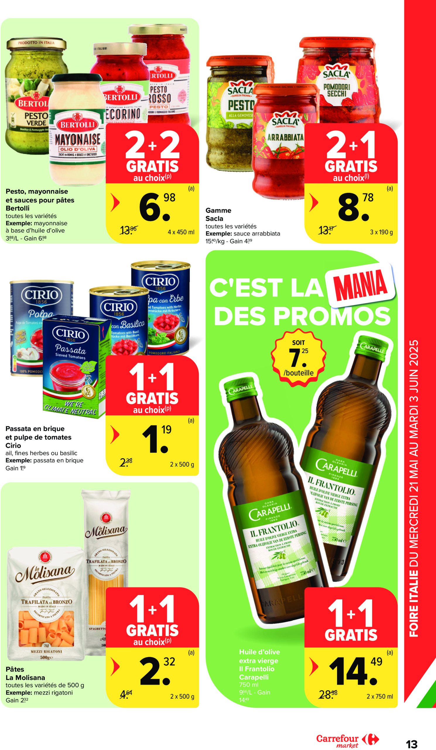 carrefour - Carrefour Market folder geldig vanaf 21/05 - 27/05 - page: 13