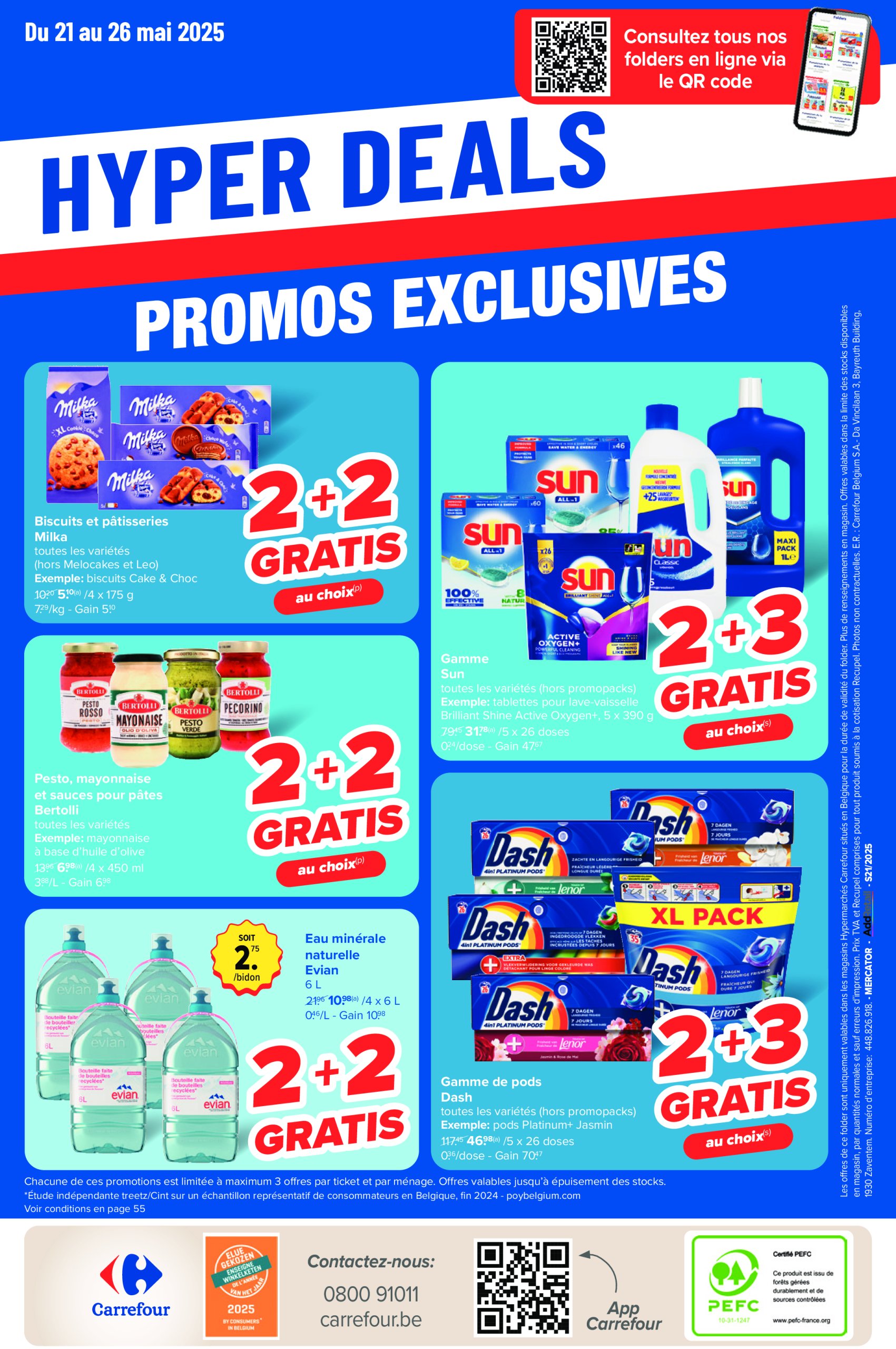 carrefour - Carrefour Hypermarchés folder geldig vanaf 21/05 - 02/06 - page: 56 carrefour - Carrefour Hypermarchés folder geldig vanaf 21/05 - 02/06 - page: 56