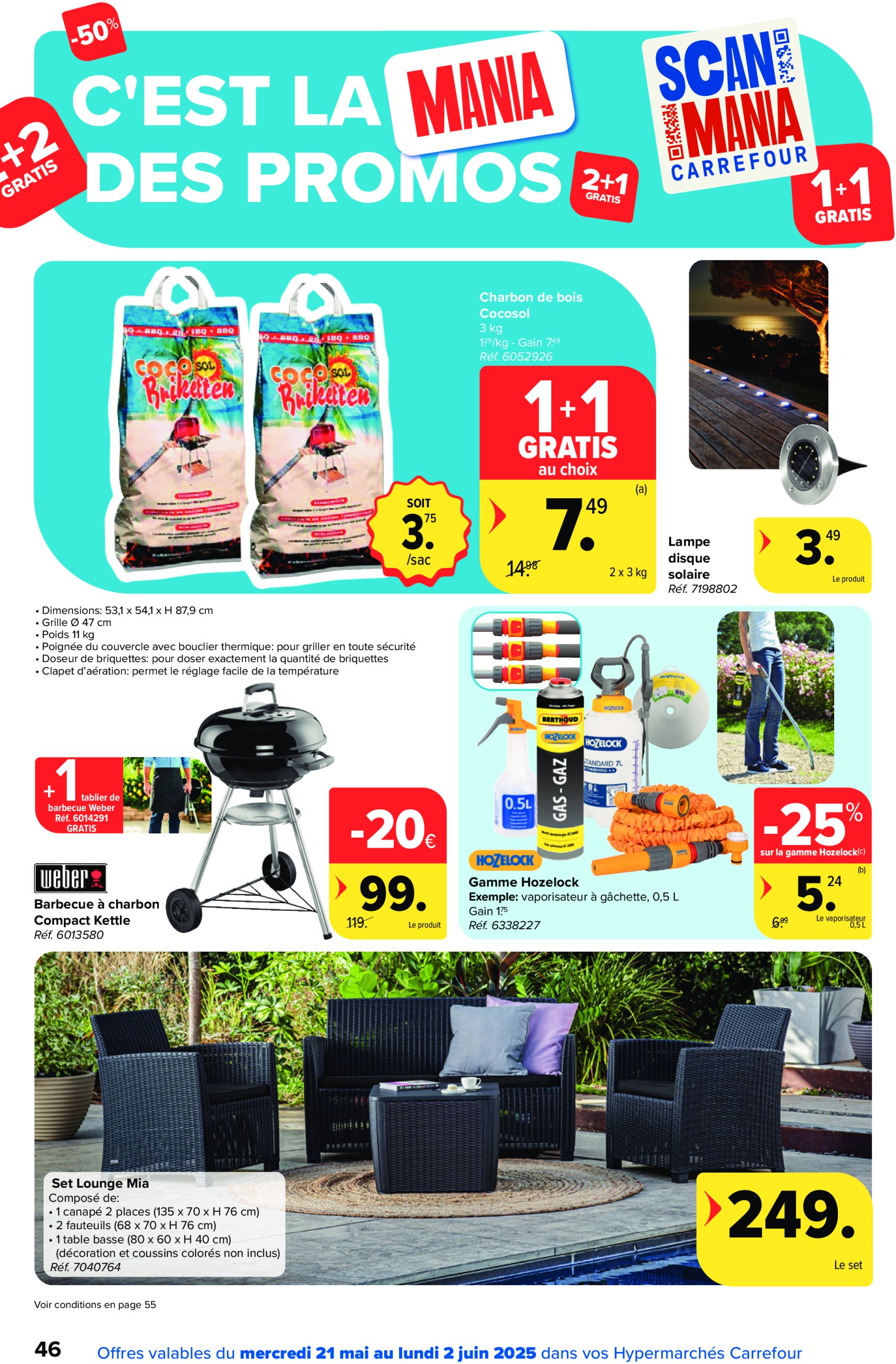 carrefour - Carrefour Hypermarchés folder geldig vanaf 21/05 - 02/06 - page: 46 carrefour - Carrefour Hypermarchés folder geldig vanaf 21/05 - 02/06 - page: 46