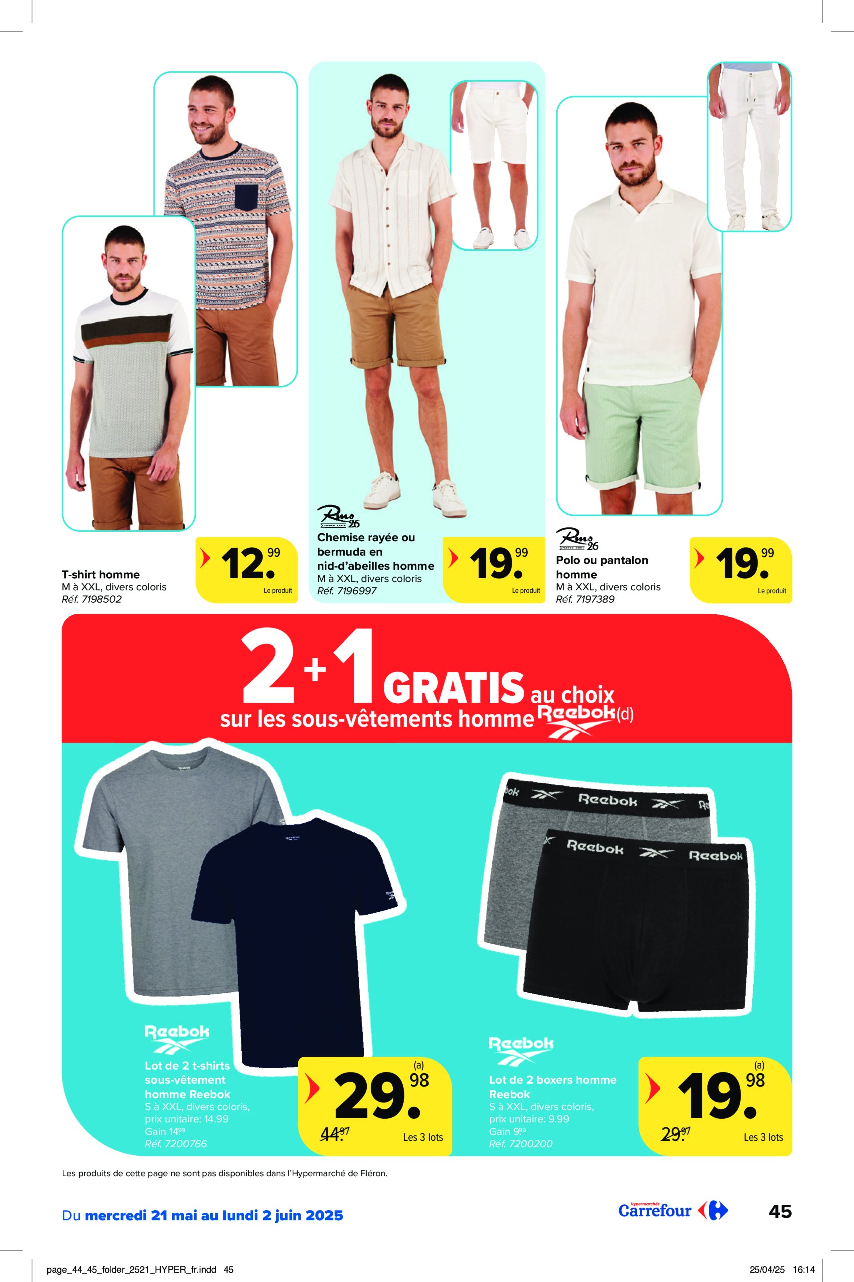 carrefour - Carrefour Hypermarchés folder geldig vanaf 21/05 - 02/06 - page: 45 carrefour - Carrefour Hypermarchés folder geldig vanaf 21/05 - 02/06 - page: 45