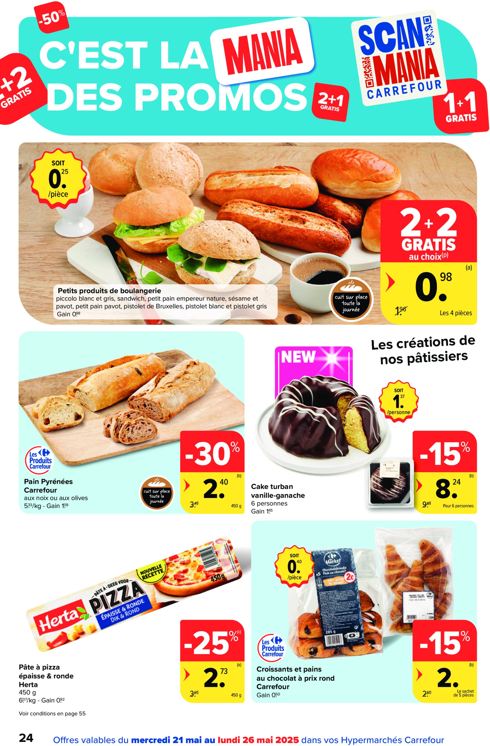 carrefour - Carrefour Hypermarchés folder geldig vanaf 21/05 - 02/06 - page: 24 carrefour - Carrefour Hypermarchés folder geldig vanaf 21/05 - 02/06 - page: 24