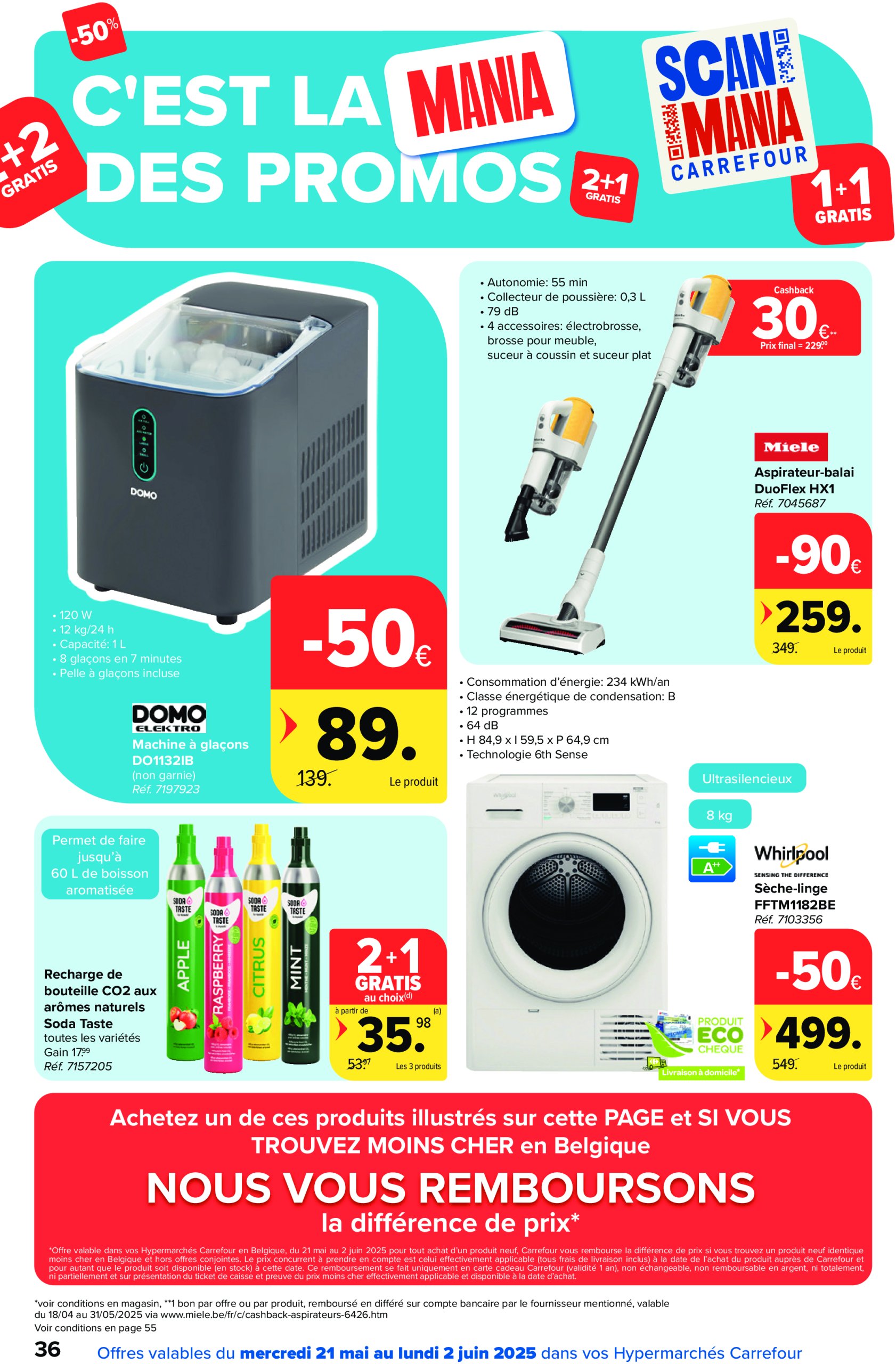 carrefour - Carrefour Hypermarchés folder geldig vanaf 21/05 - 02/06 - page: 36 carrefour - Carrefour Hypermarchés folder geldig vanaf 21/05 - 02/06 - page: 36