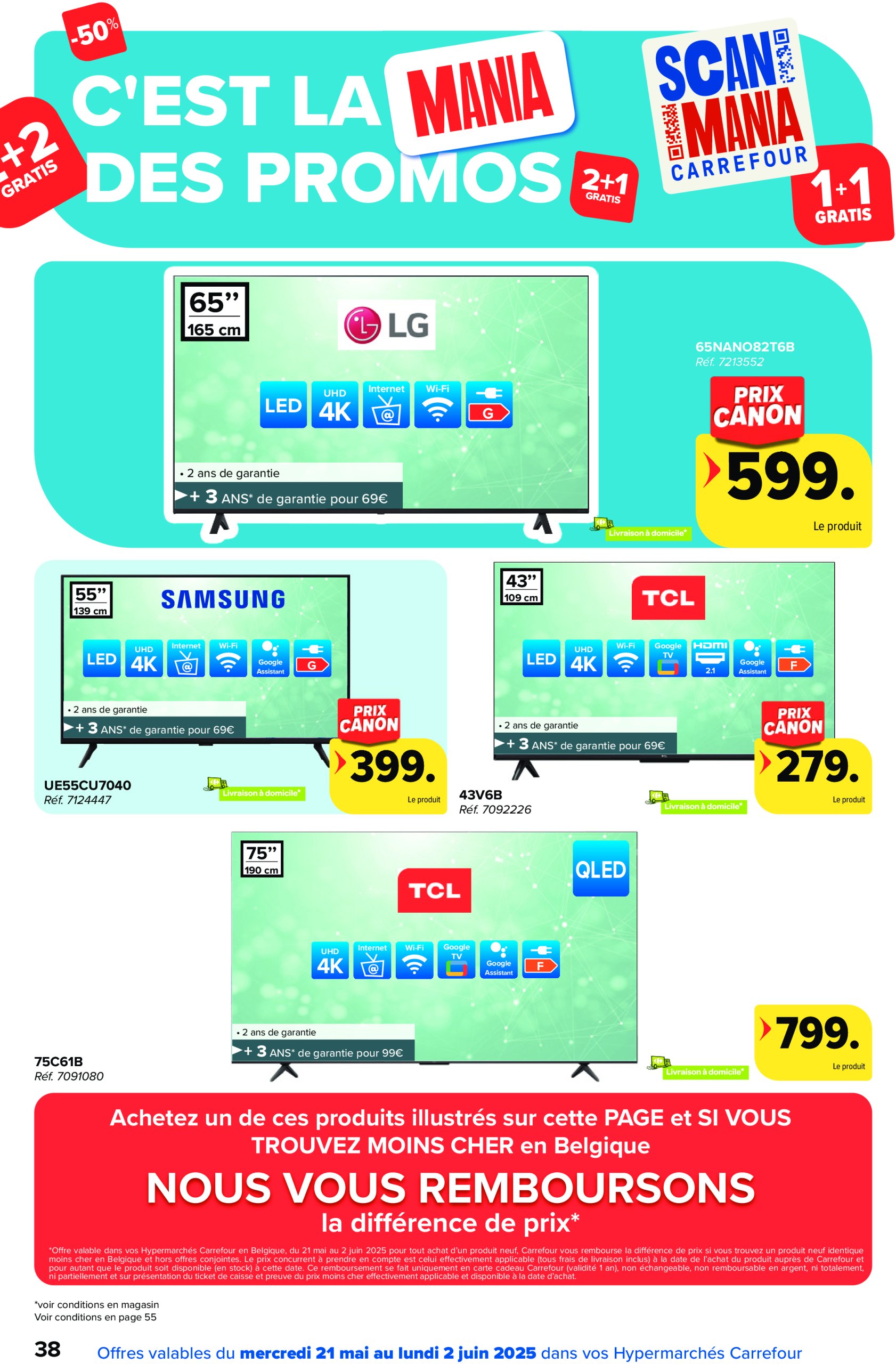 carrefour - Carrefour Hypermarchés folder geldig vanaf 21/05 - 02/06 - page: 38 carrefour - Carrefour Hypermarchés folder geldig vanaf 21/05 - 02/06 - page: 38