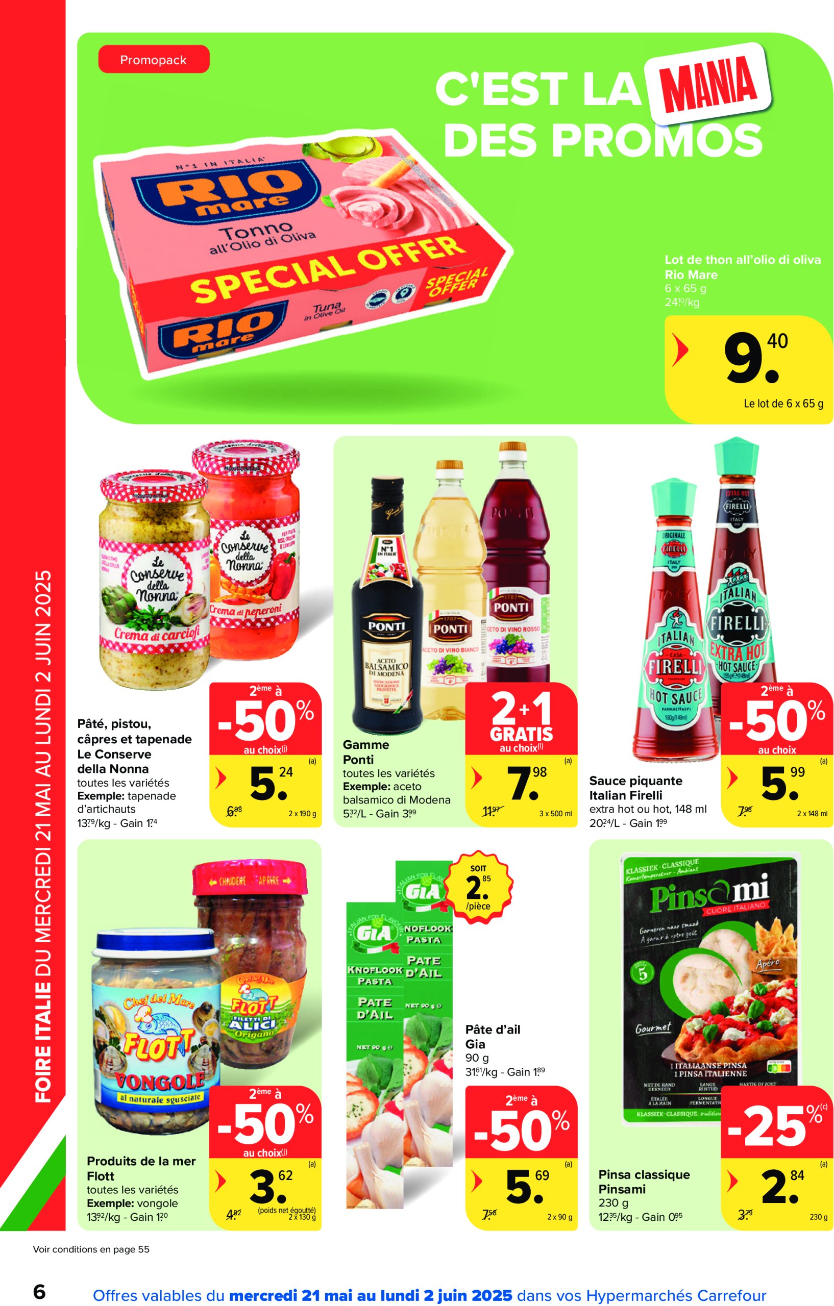 carrefour - Carrefour Hypermarchés folder geldig vanaf 21/05 - 02/06 - page: 6 carrefour - Carrefour Hypermarchés folder geldig vanaf 21/05 - 02/06 - page: 6
