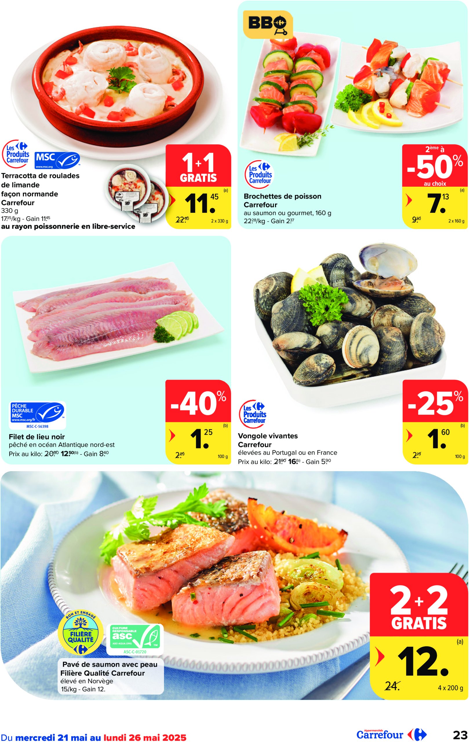 carrefour - Carrefour Hypermarchés folder geldig vanaf 21/05 - 02/06 - page: 23 carrefour - Carrefour Hypermarchés folder geldig vanaf 21/05 - 02/06 - page: 23