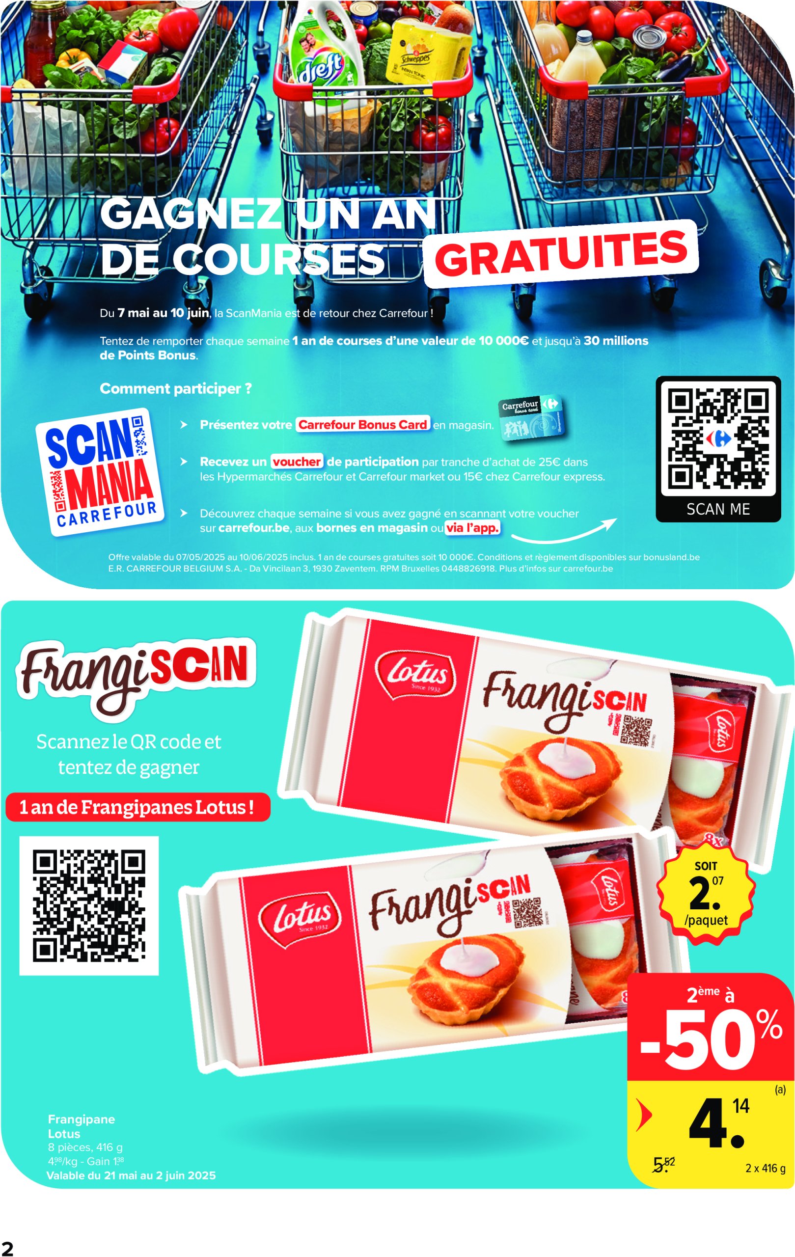 carrefour - Carrefour Hypermarchés folder geldig vanaf 21/05 - 02/06 - page: 2 carrefour - Carrefour Hypermarchés folder geldig vanaf 21/05 - 02/06 - page: 2