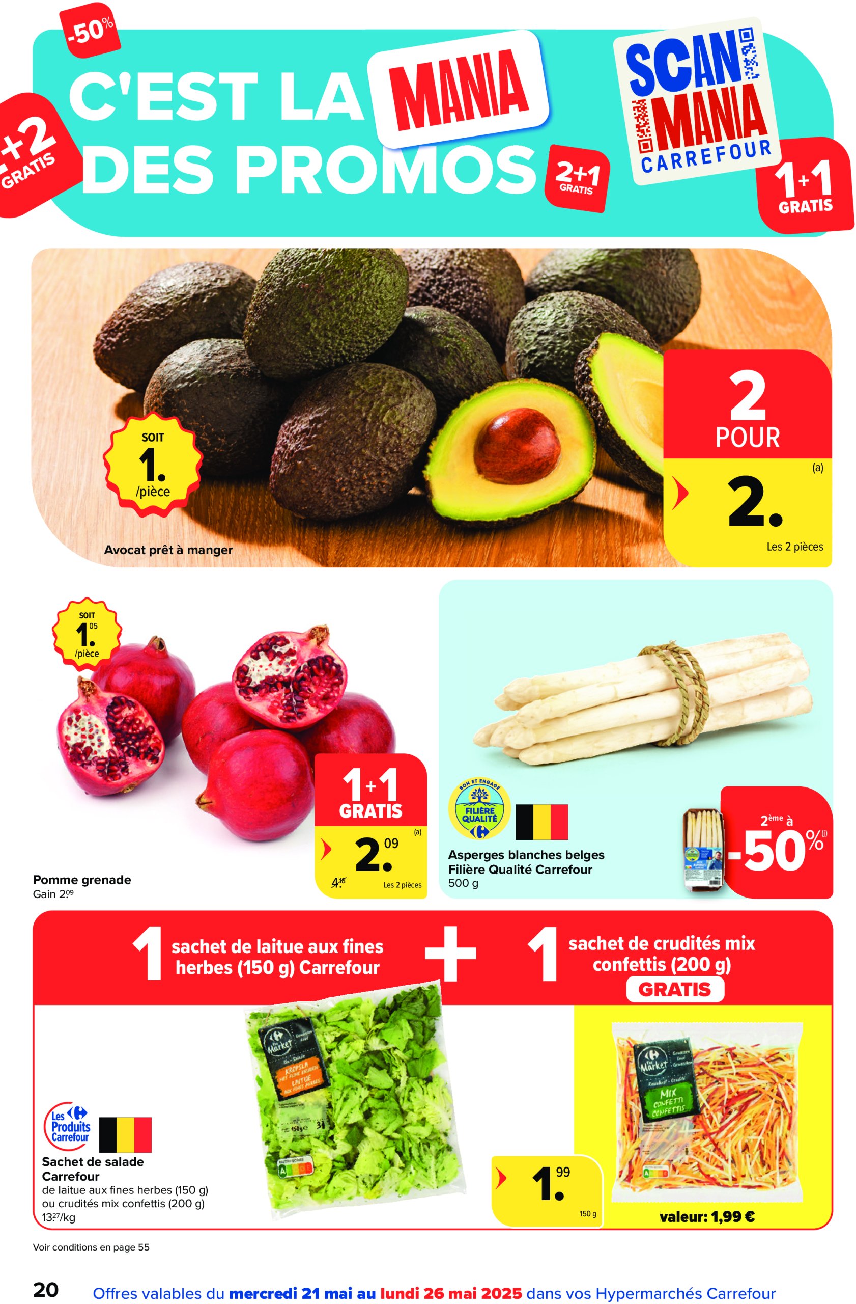 carrefour - Carrefour Hypermarchés folder geldig vanaf 21/05 - 02/06 - page: 20 carrefour - Carrefour Hypermarchés folder geldig vanaf 21/05 - 02/06 - page: 20