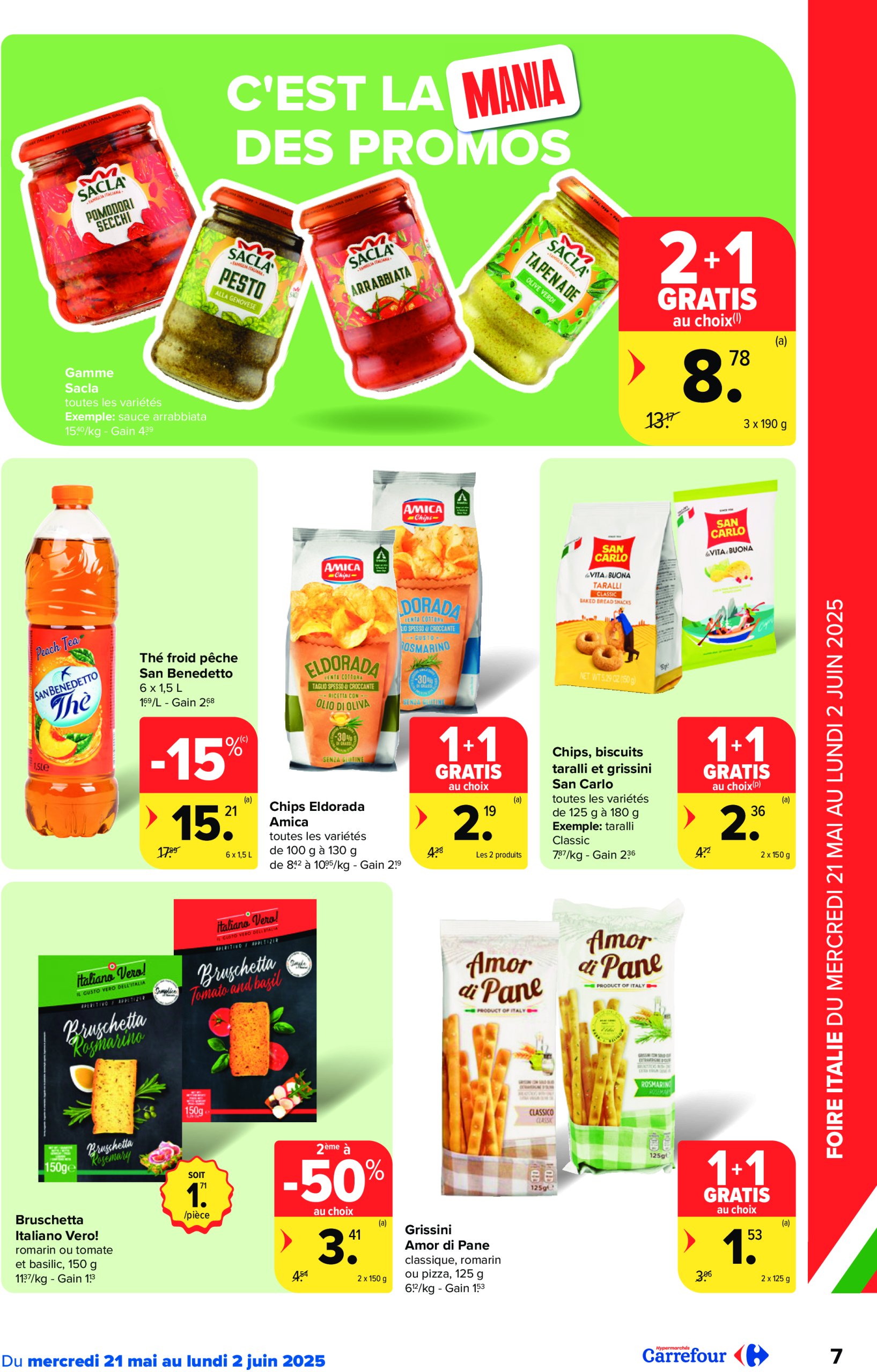 carrefour - Carrefour Hypermarchés folder geldig vanaf 21/05 - 02/06 - page: 7 carrefour - Carrefour Hypermarchés folder geldig vanaf 21/05 - 02/06 - page: 7