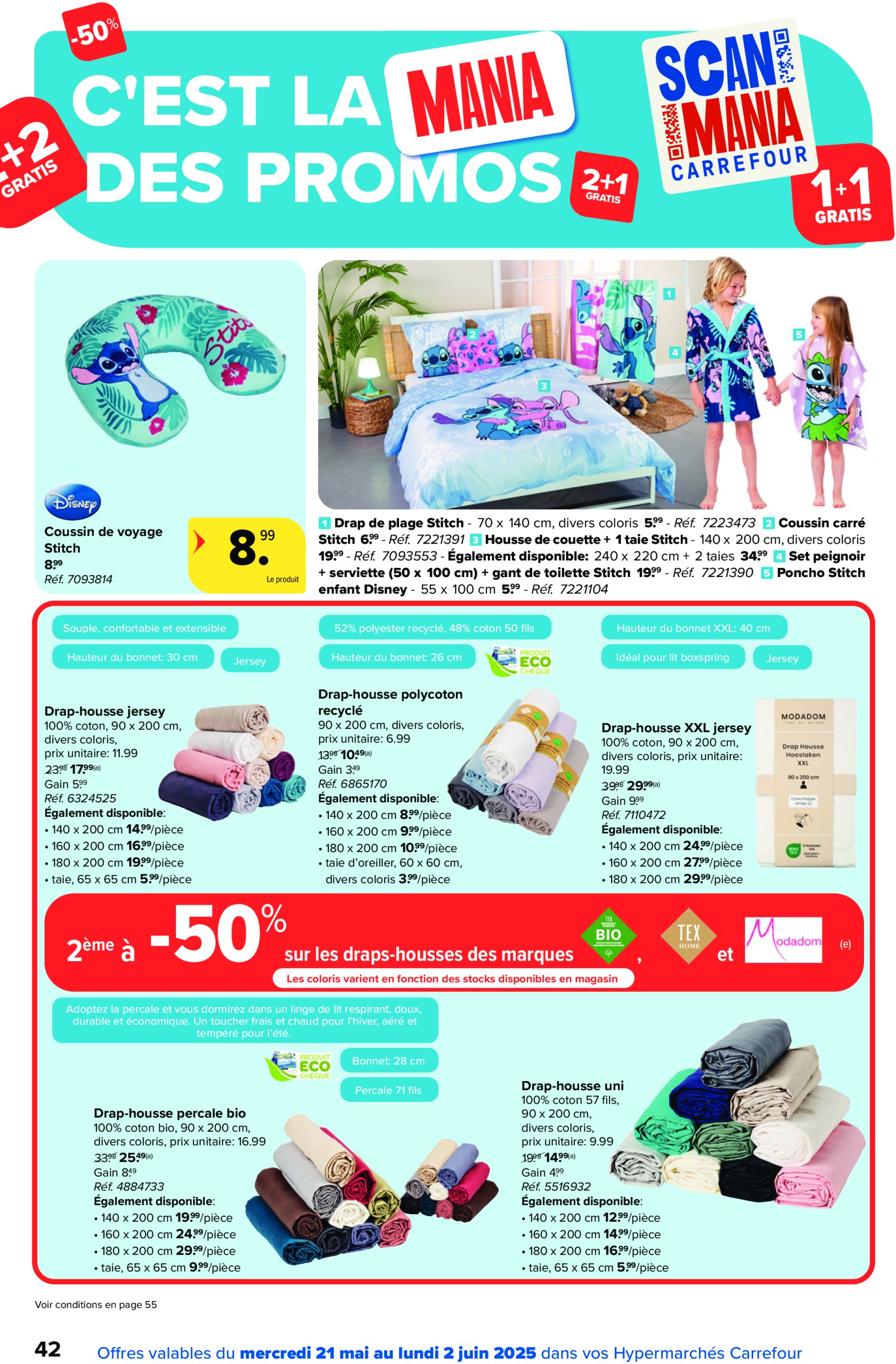 carrefour - Carrefour Hypermarchés folder geldig vanaf 21/05 - 02/06 - page: 42 carrefour - Carrefour Hypermarchés folder geldig vanaf 21/05 - 02/06 - page: 42