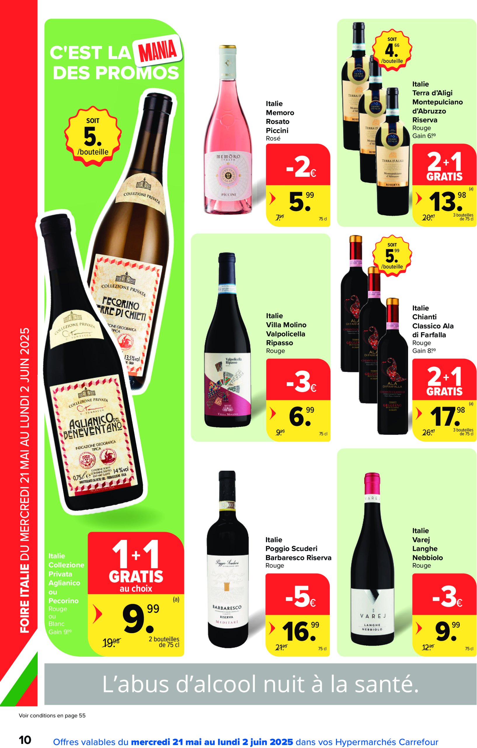 carrefour - Carrefour Hypermarchés folder geldig vanaf 21/05 - 02/06 - page: 10 carrefour - Carrefour Hypermarchés folder geldig vanaf 21/05 - 02/06 - page: 10
