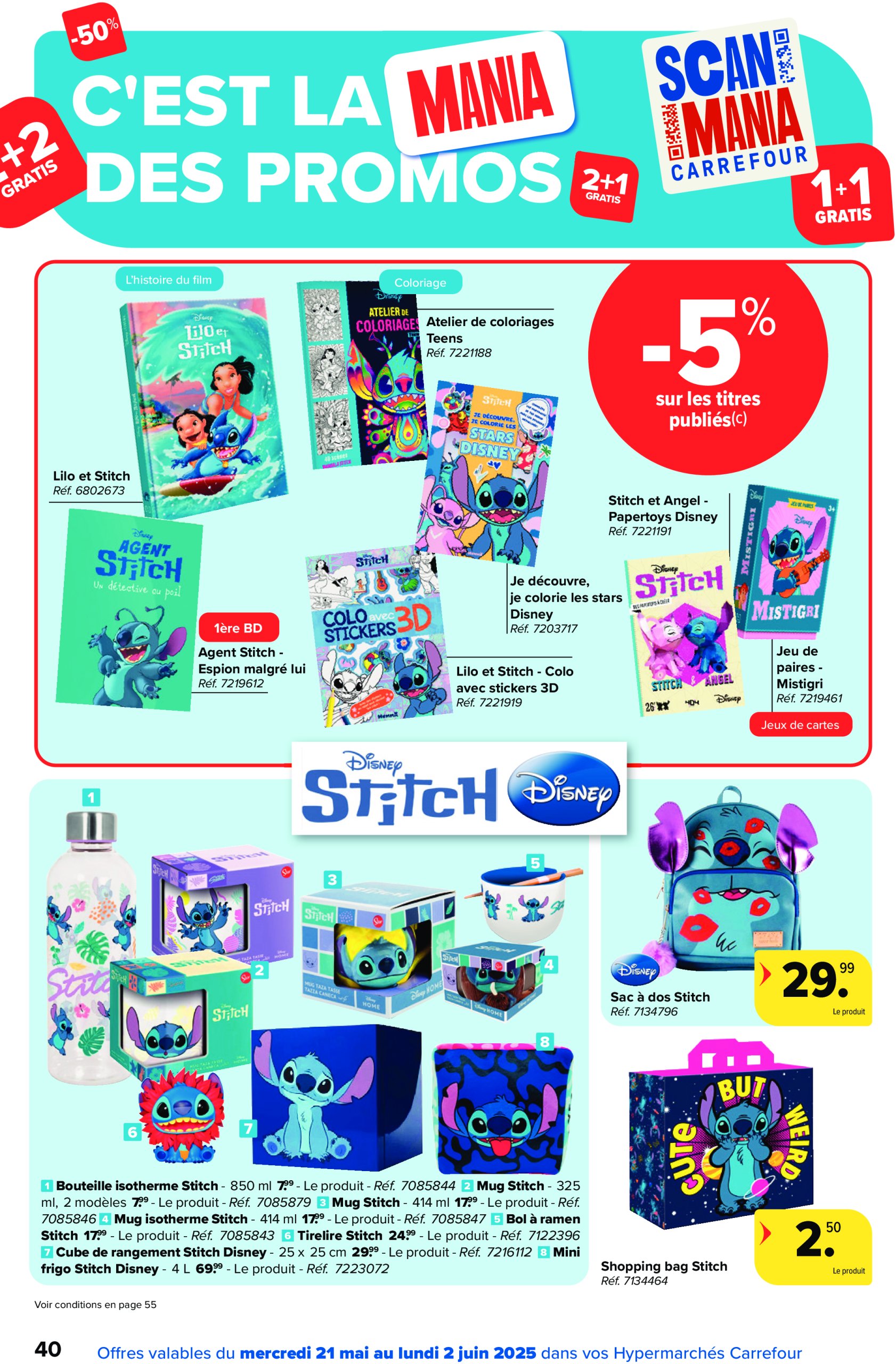 carrefour - Carrefour Hypermarchés folder geldig vanaf 21/05 - 02/06 - page: 40 carrefour - Carrefour Hypermarchés folder geldig vanaf 21/05 - 02/06 - page: 40