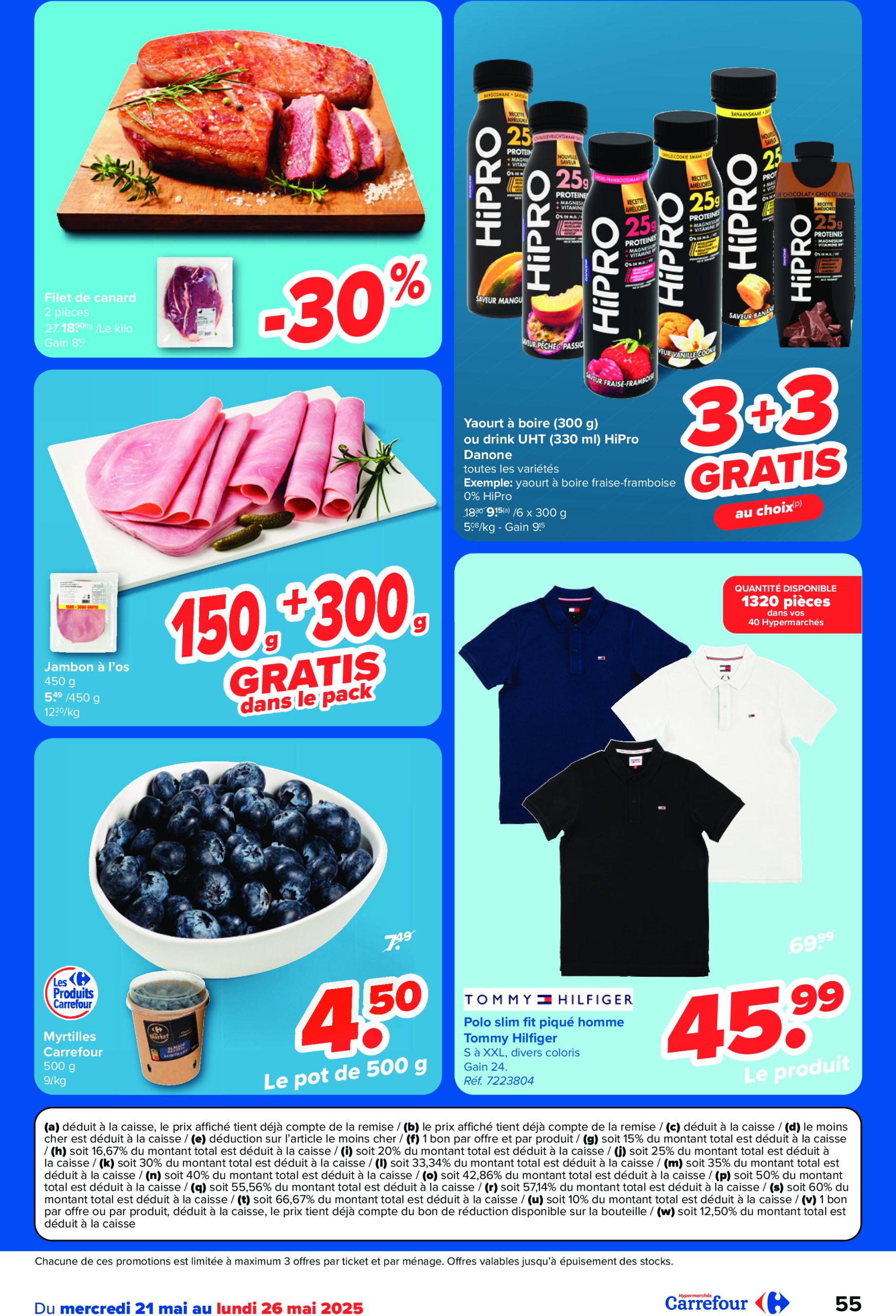 carrefour - Carrefour Hypermarchés folder geldig vanaf 21/05 - 02/06 - page: 55 carrefour - Carrefour Hypermarchés folder geldig vanaf 21/05 - 02/06 - page: 55