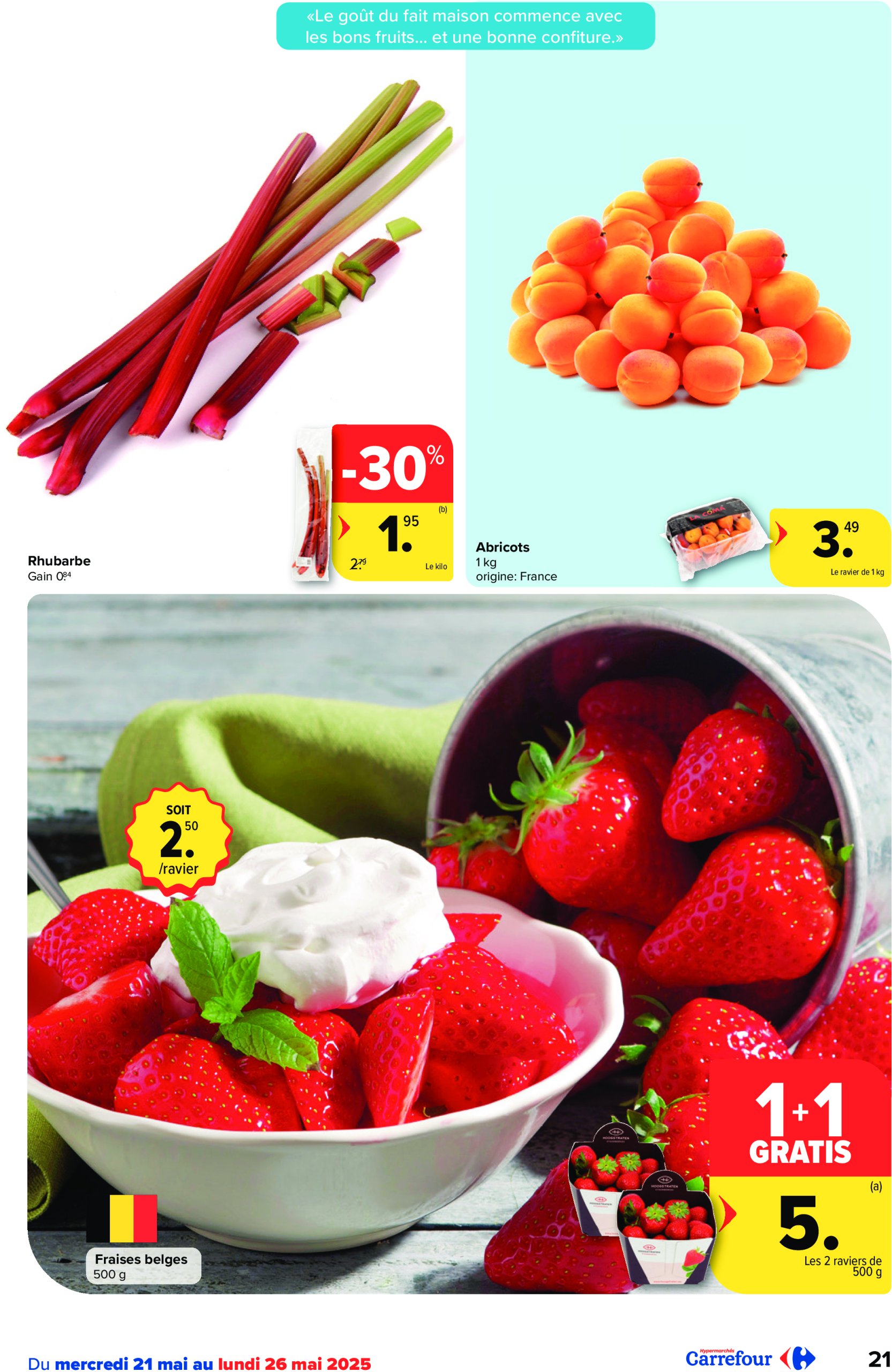 carrefour - Carrefour Hypermarchés folder geldig vanaf 21/05 - 02/06 - page: 21 carrefour - Carrefour Hypermarchés folder geldig vanaf 21/05 - 02/06 - page: 21