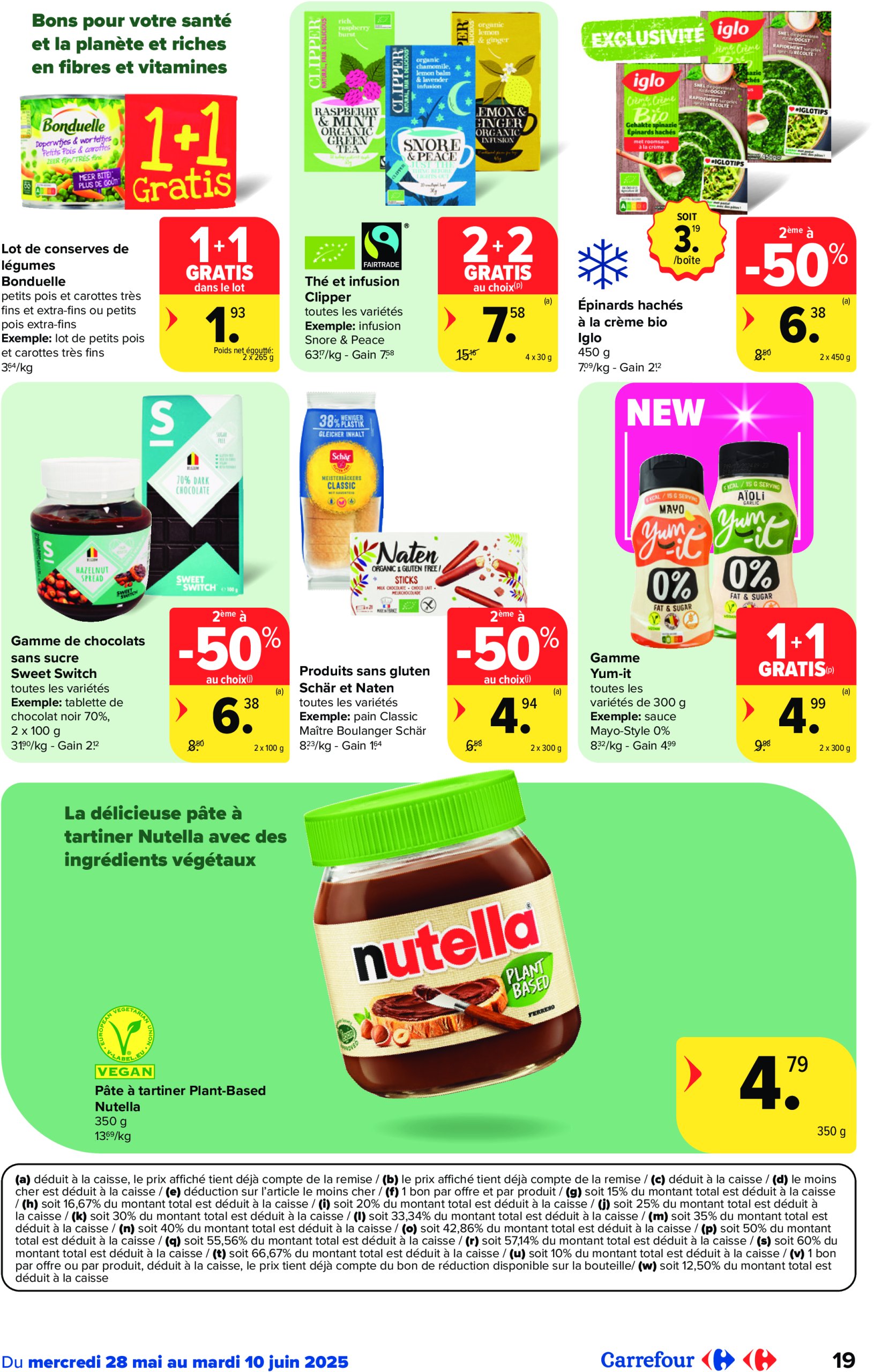 carrefour - Carrefour - Act for food folder geldig vanaf 28/05 - 10/06 - page: 19