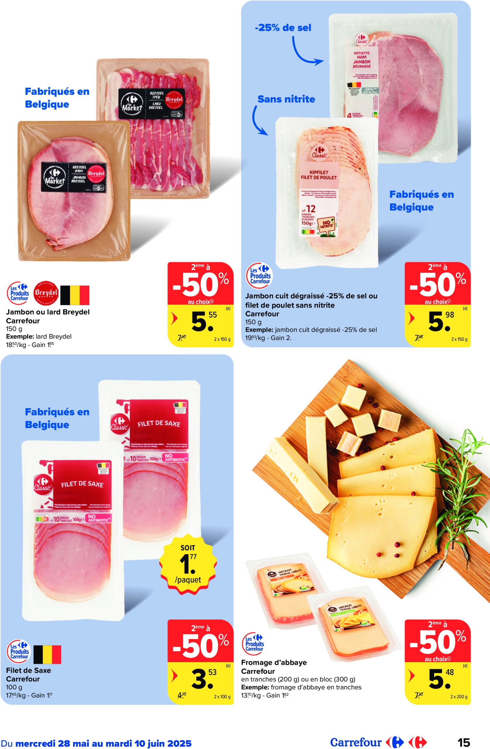 carrefour - Carrefour - Act for food folder geldig vanaf 28/05 - 10/06 - page: 15