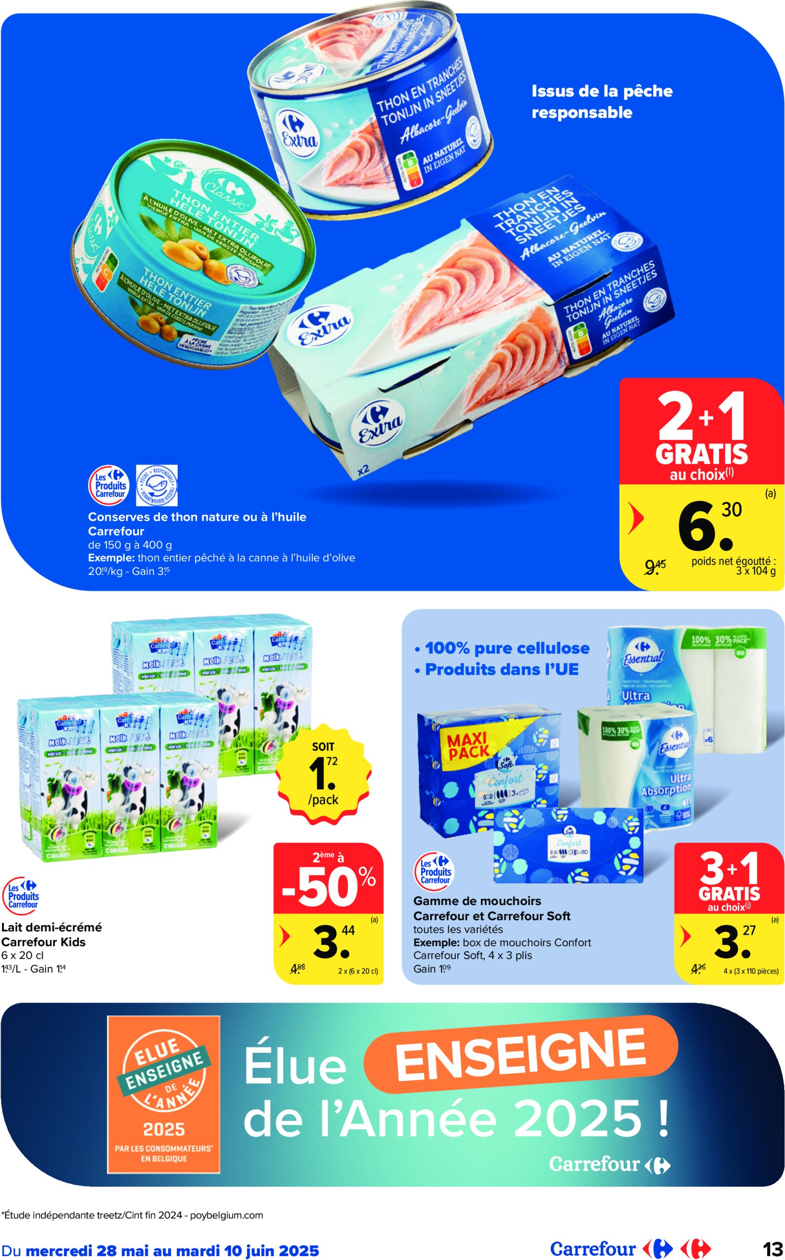 carrefour - Carrefour - Act for food folder geldig vanaf 28/05 - 10/06 - page: 13