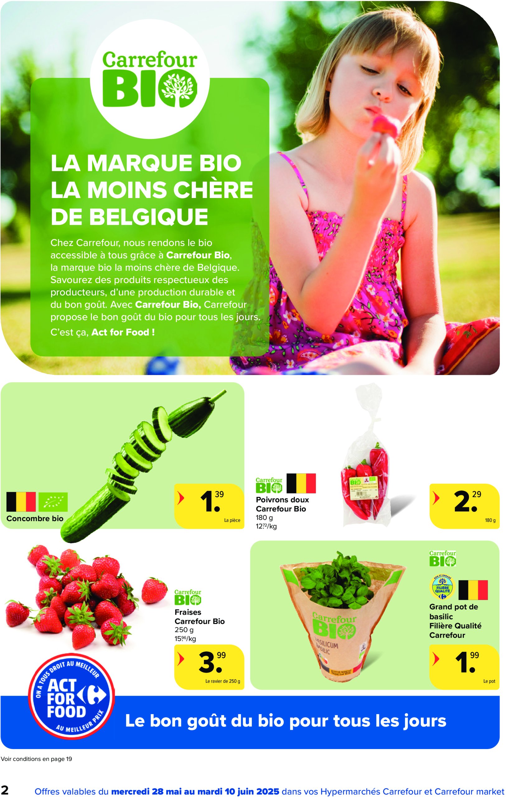 carrefour - Carrefour - Act for food folder geldig vanaf 28/05 - 10/06 - page: 2