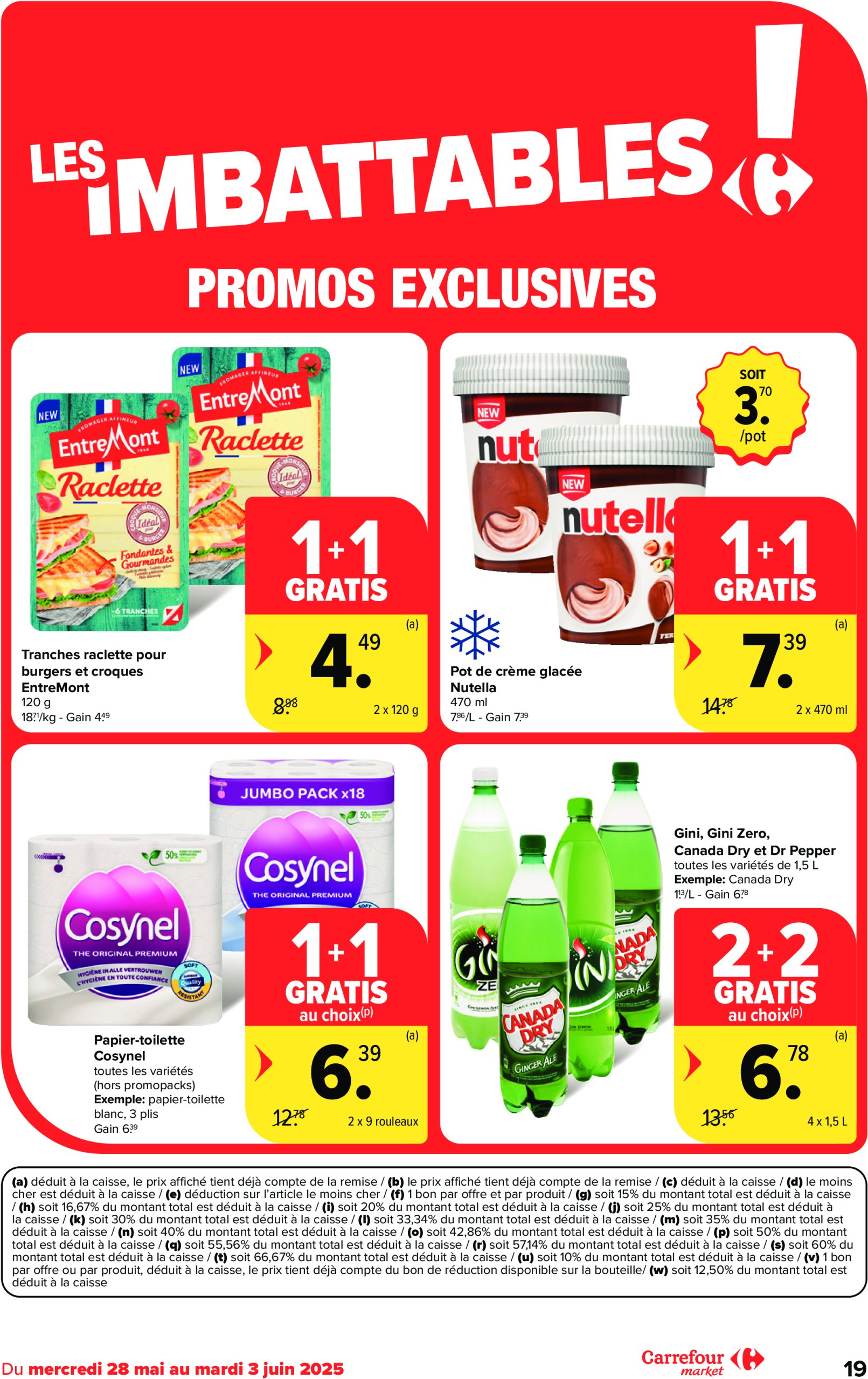 carrefour - Carrefour Market folder geldig vanaf 28/05 - 03/06 - page: 19