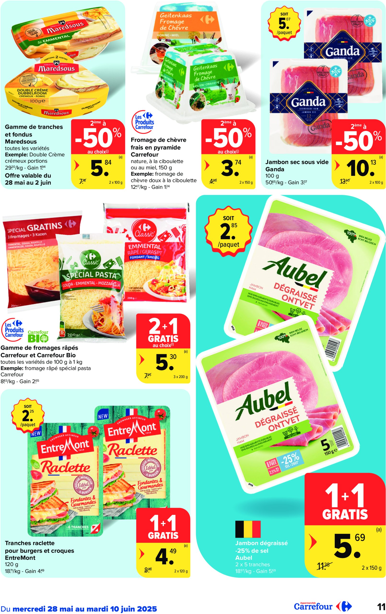 carrefour - Carrefour Hypermarchés folder geldig vanaf 28/05 - 10/06 - page: 11 carrefour - Carrefour Hypermarchés folder geldig vanaf 28/05 - 10/06 - page: 11