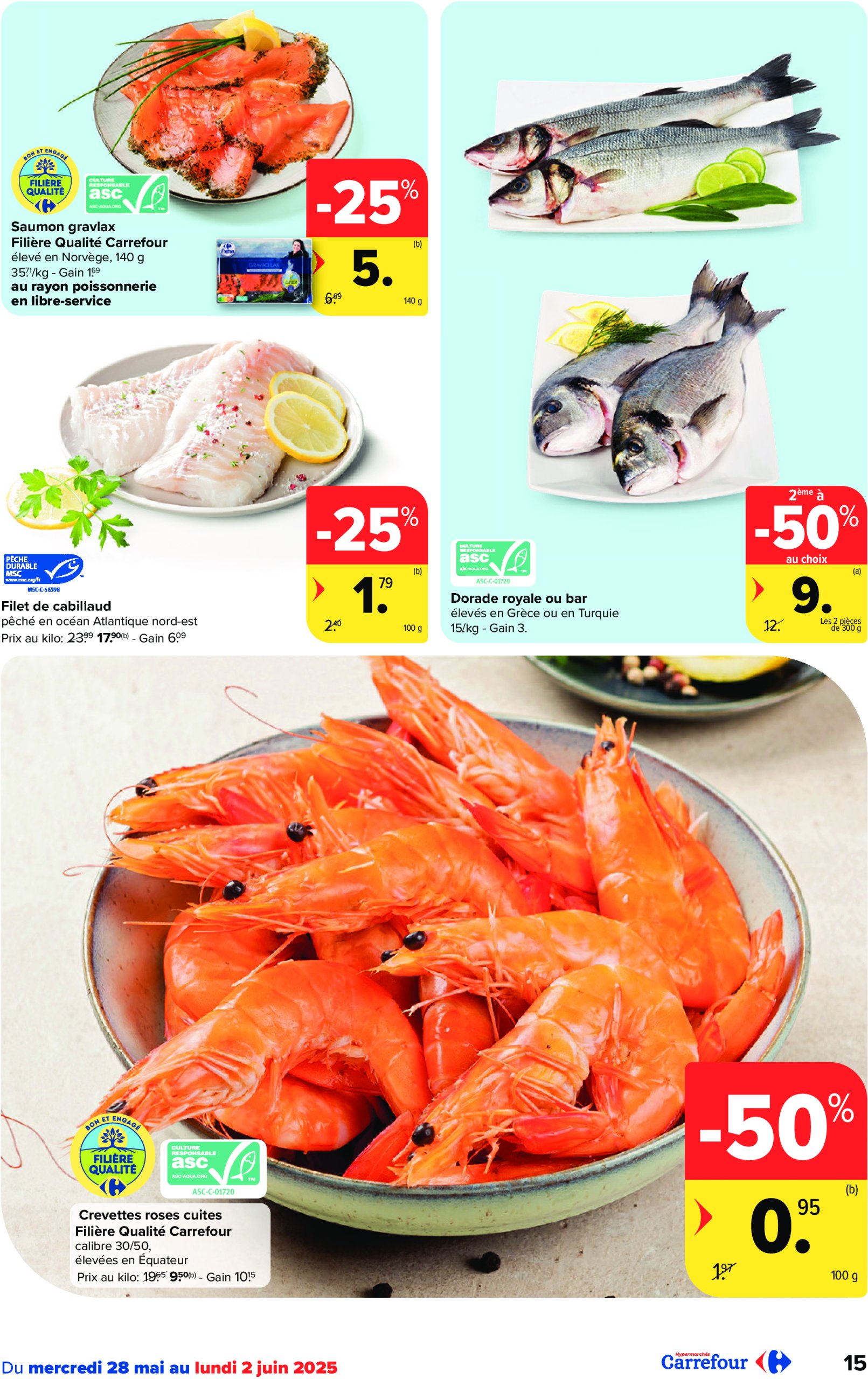 carrefour - Carrefour Hypermarchés folder geldig vanaf 28/05 - 10/06 - page: 15 carrefour - Carrefour Hypermarchés folder geldig vanaf 28/05 - 10/06 - page: 15