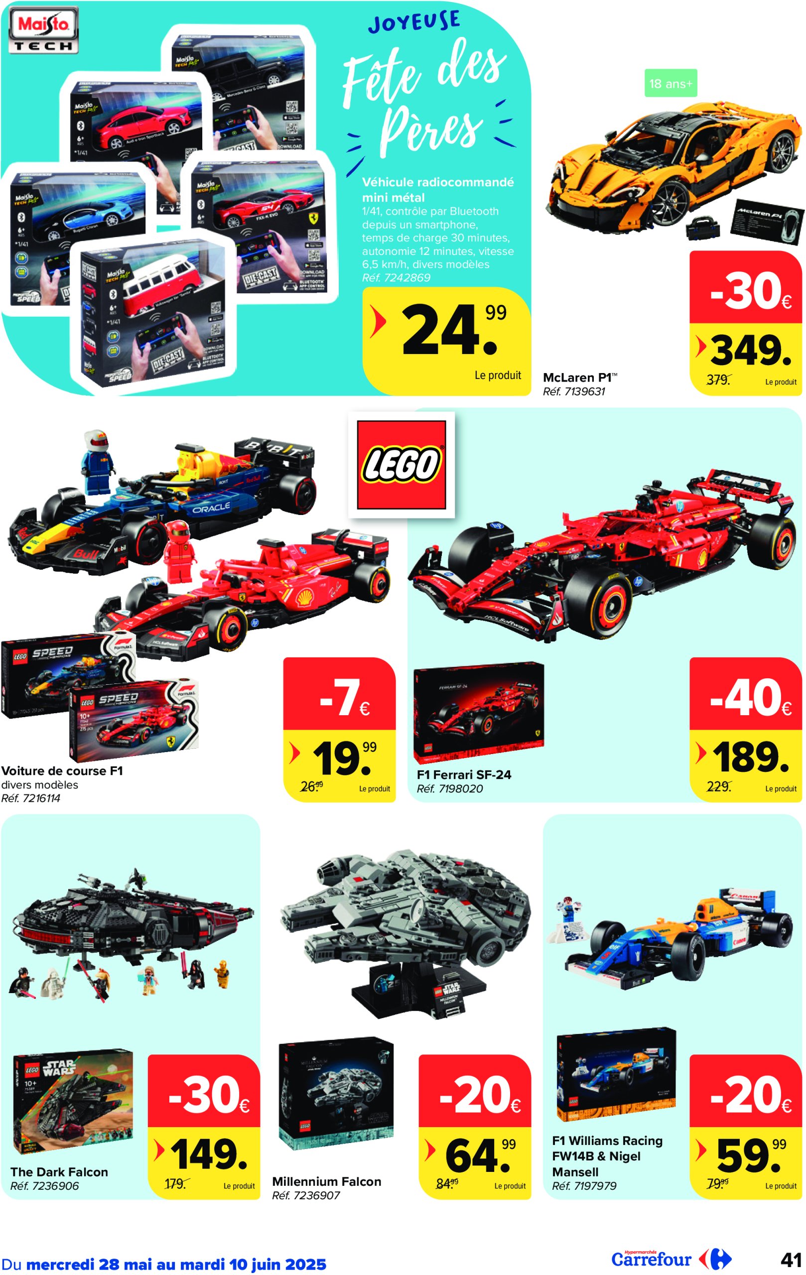 carrefour - Carrefour Hypermarchés folder geldig vanaf 28/05 - 10/06 - page: 41 carrefour - Carrefour Hypermarchés folder geldig vanaf 28/05 - 10/06 - page: 41