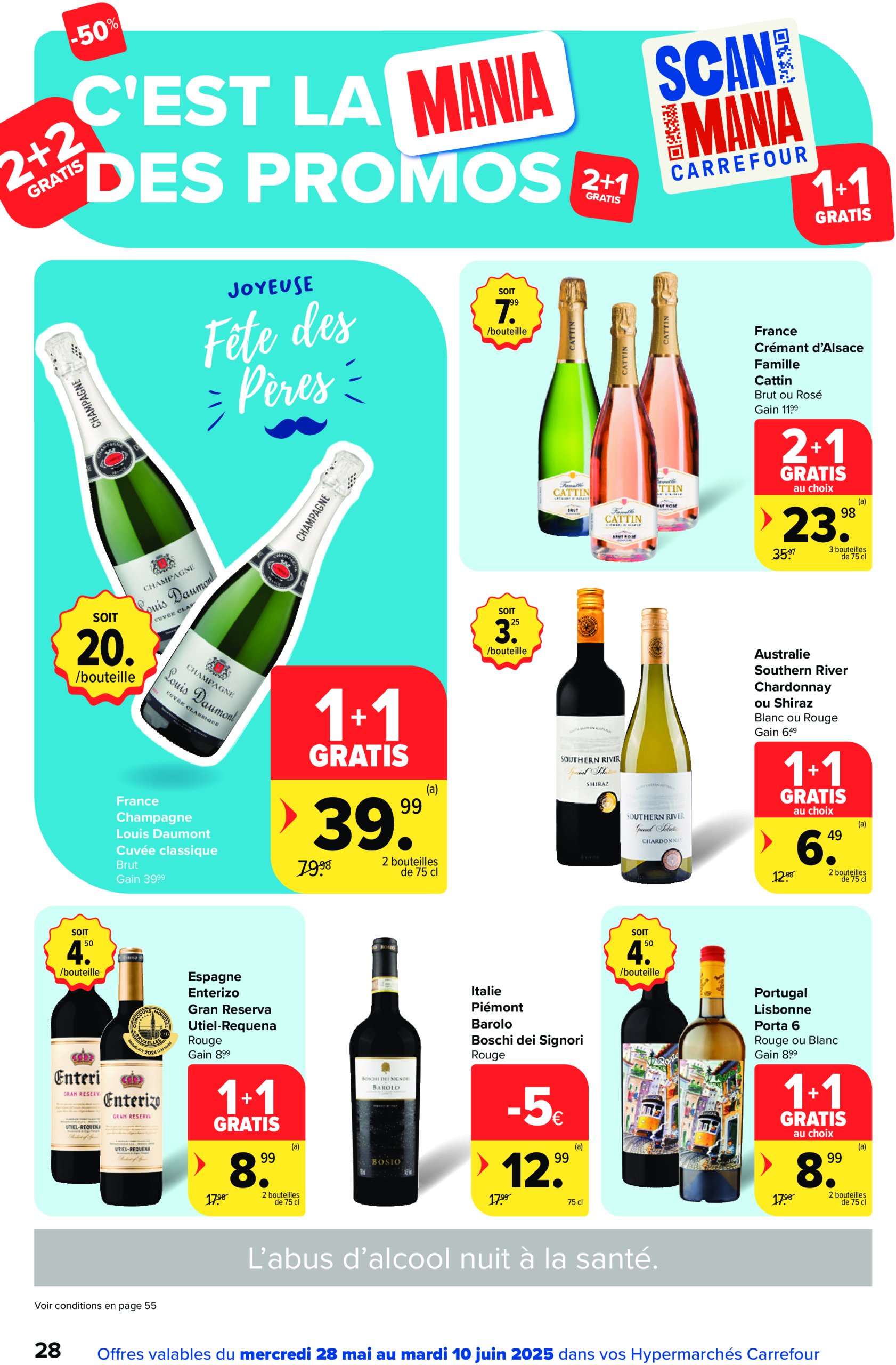carrefour - Carrefour Hypermarchés folder geldig vanaf 28/05 - 10/06 - page: 28 carrefour - Carrefour Hypermarchés folder geldig vanaf 28/05 - 10/06 - page: 28