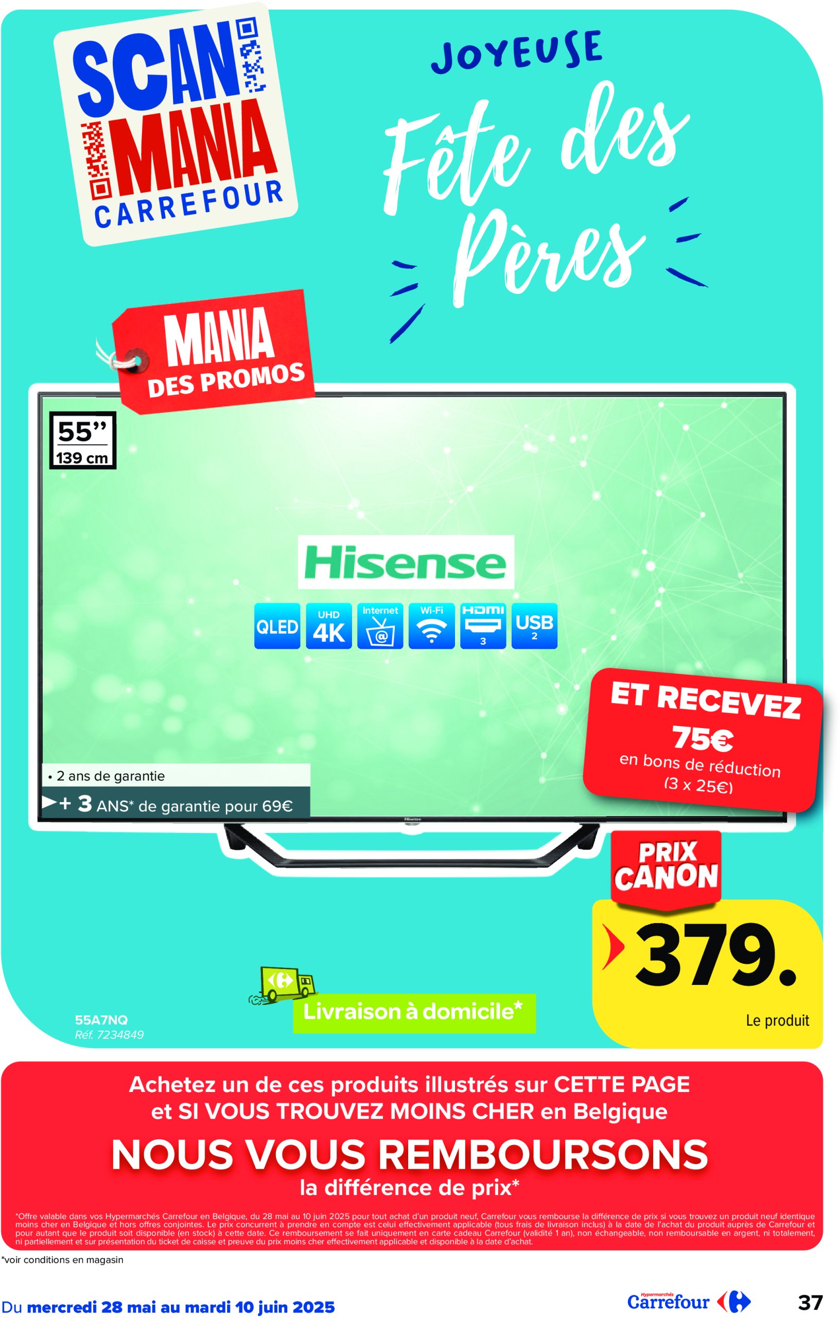 carrefour - Carrefour Hypermarchés folder geldig vanaf 28/05 - 10/06 - page: 37 carrefour - Carrefour Hypermarchés folder geldig vanaf 28/05 - 10/06 - page: 37