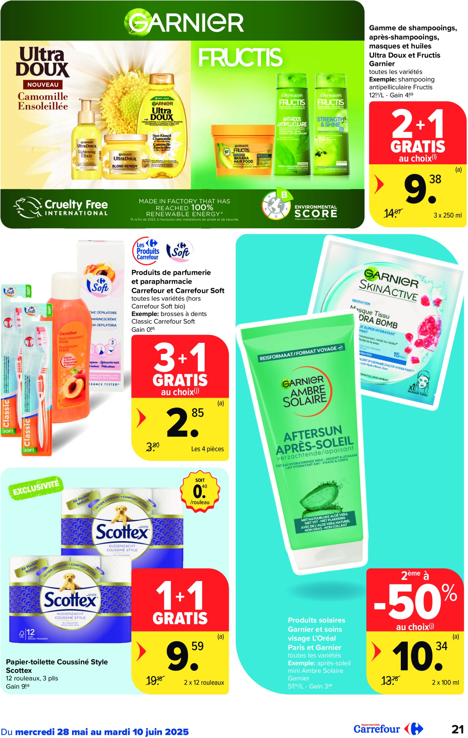 carrefour - Carrefour Hypermarchés folder geldig vanaf 28/05 - 10/06 - page: 21 carrefour - Carrefour Hypermarchés folder geldig vanaf 28/05 - 10/06 - page: 21